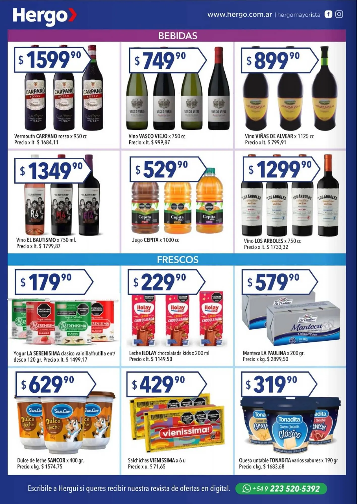 Ofertas de Catálogo Hergo 13 de octubre al 17 de octubre 2023 - Página 4 del catálogo