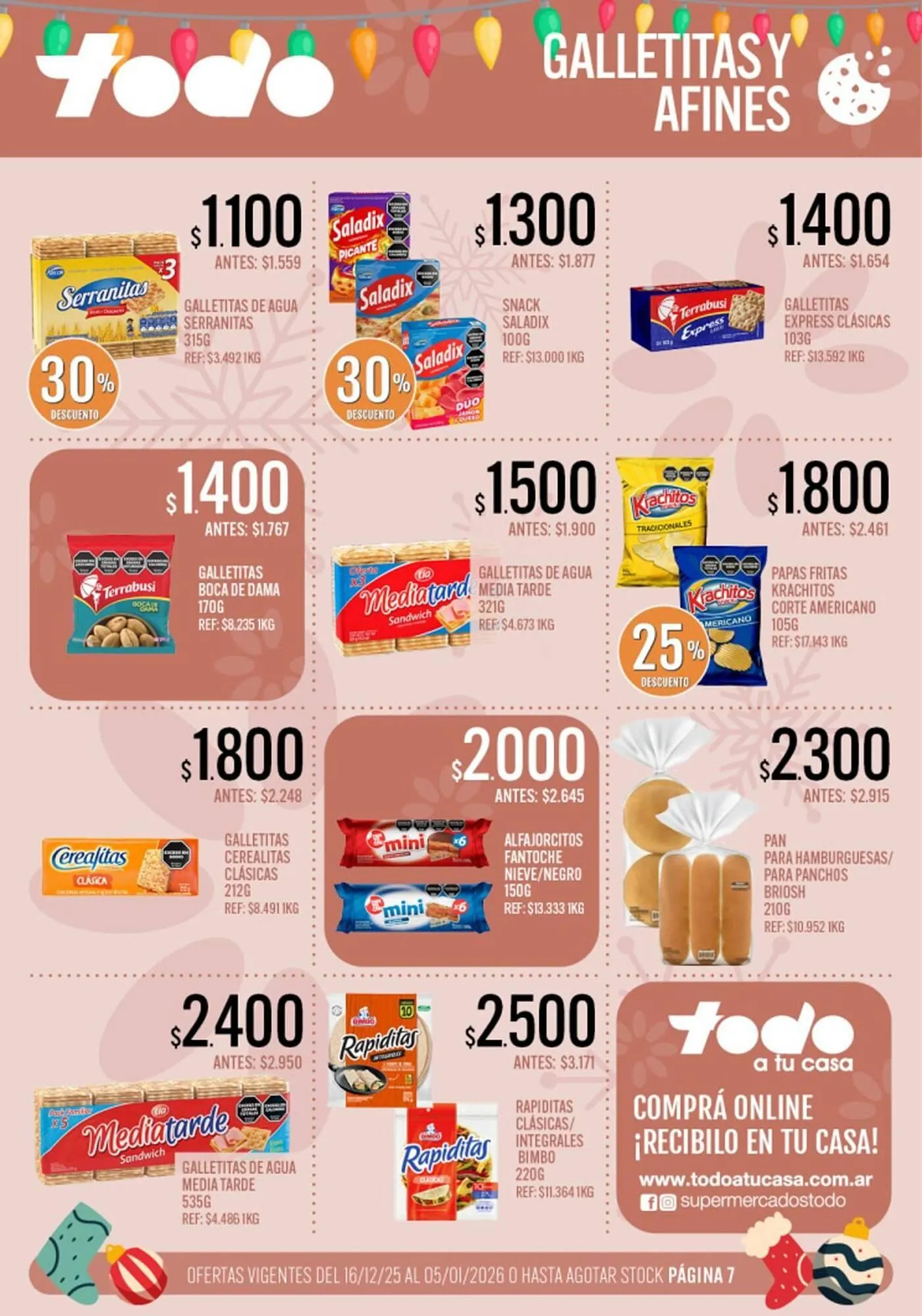 Ofertas de Catálogo Supermercados Todo 16 de diciembre al 5 de enero 2026 - Página 7 del catálogo