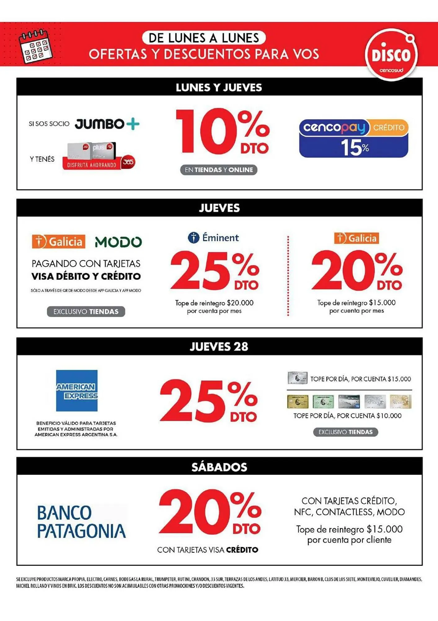 Ofertas de Catálogo Disco 28 de agosto al 31 de agosto 2025 - Página 11 del catálogo