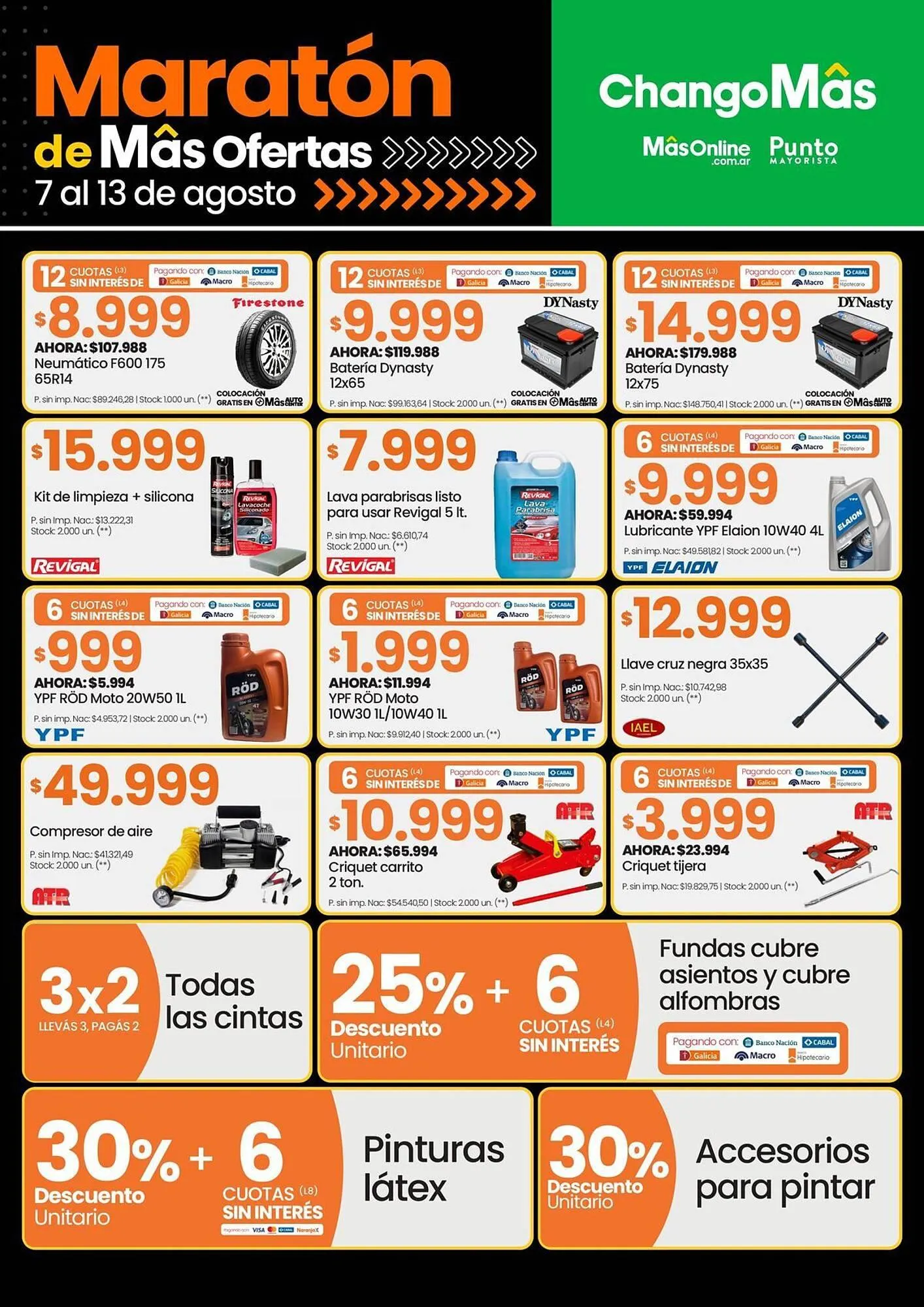 Ofertas de Catálogo Changomas 7 de agosto al 13 de agosto 2025 - Página 8 del catálogo