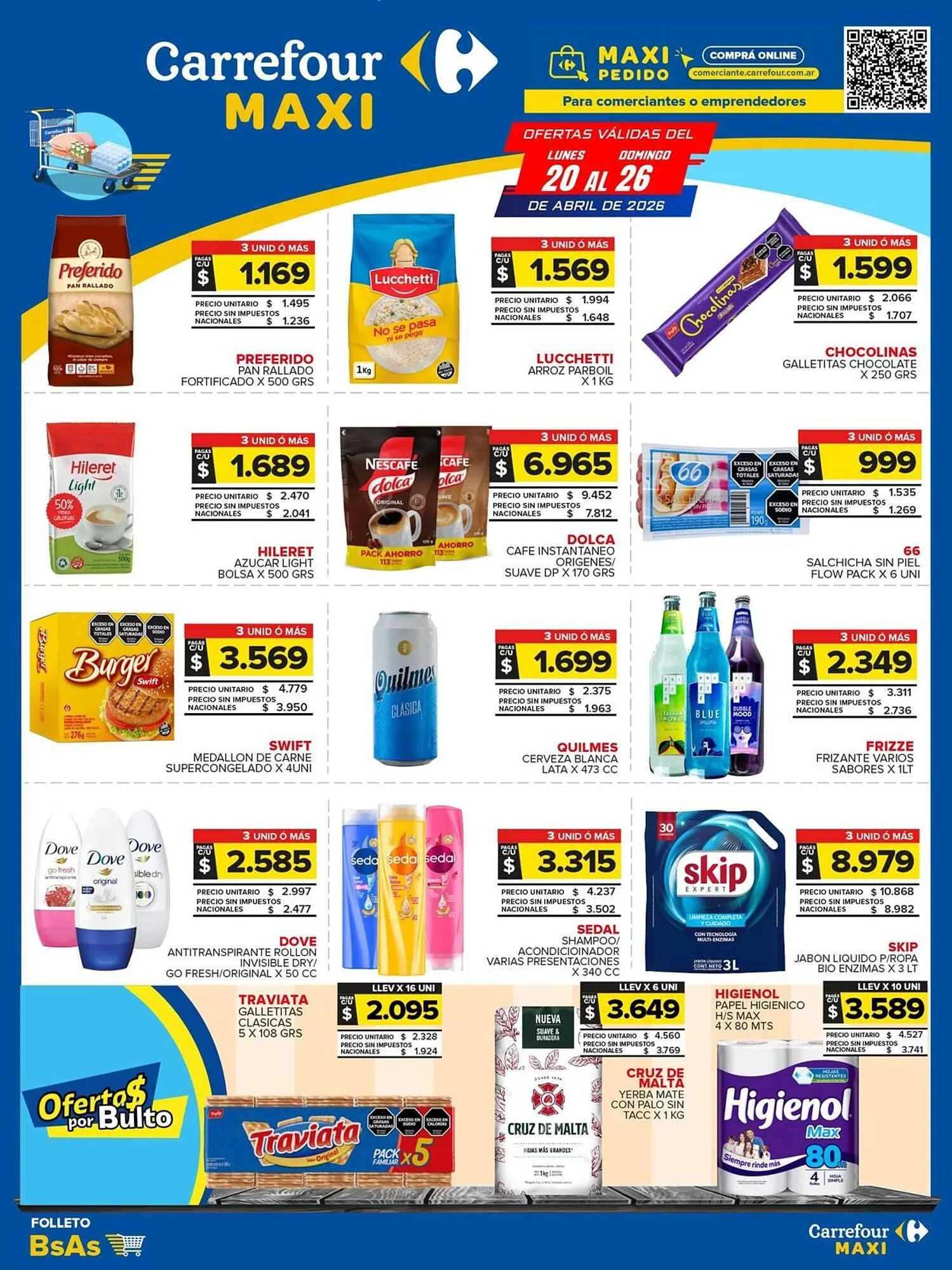 Ofertas de Folleto Carrefour Maxi 20 de abril al 27 de abril 2026 - Página 1 del catálogo