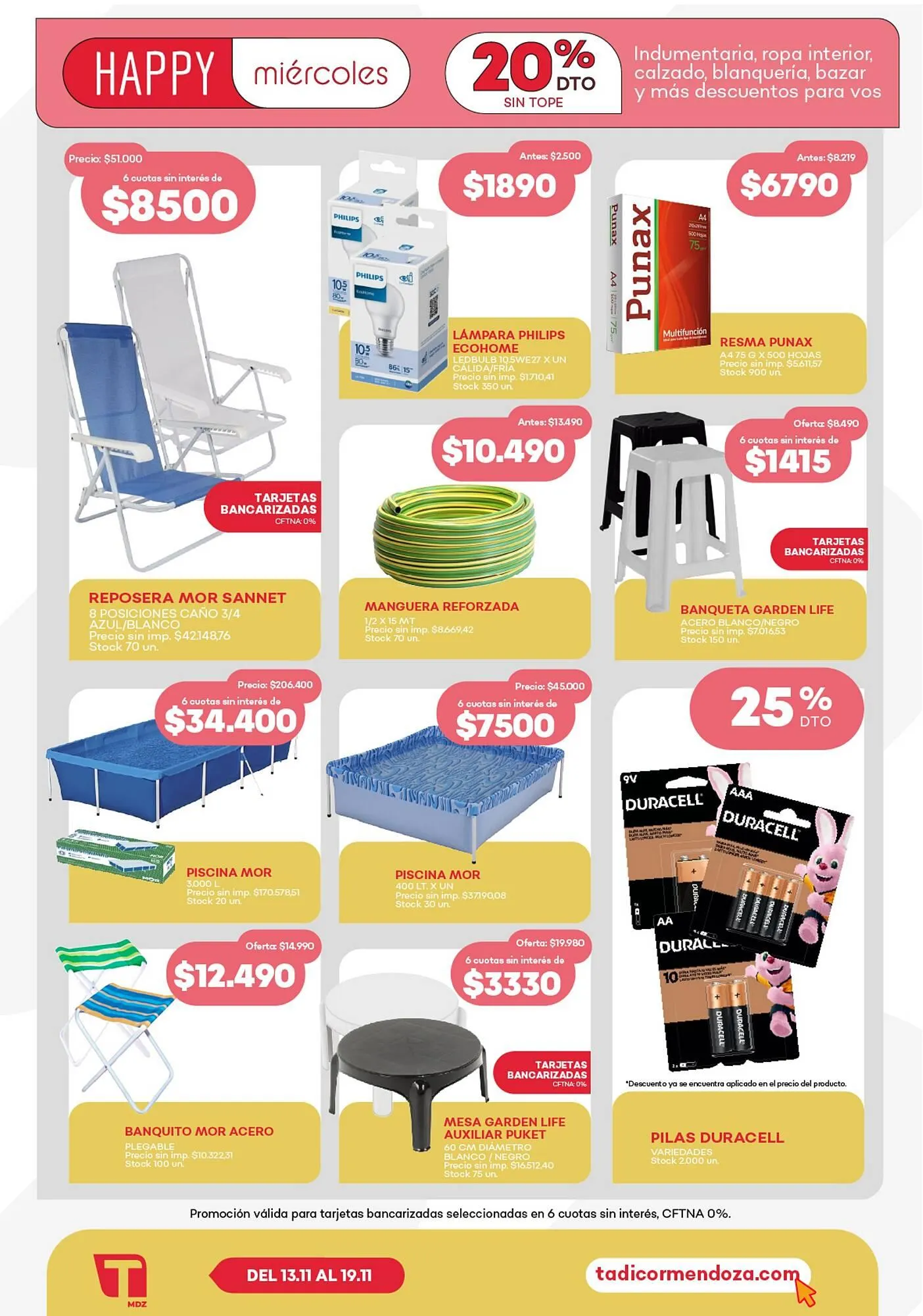 Ofertas de Catálogo Supermercados Tadicor 12 de noviembre al 19 de noviembre 2025 - Página 11 del catálogo