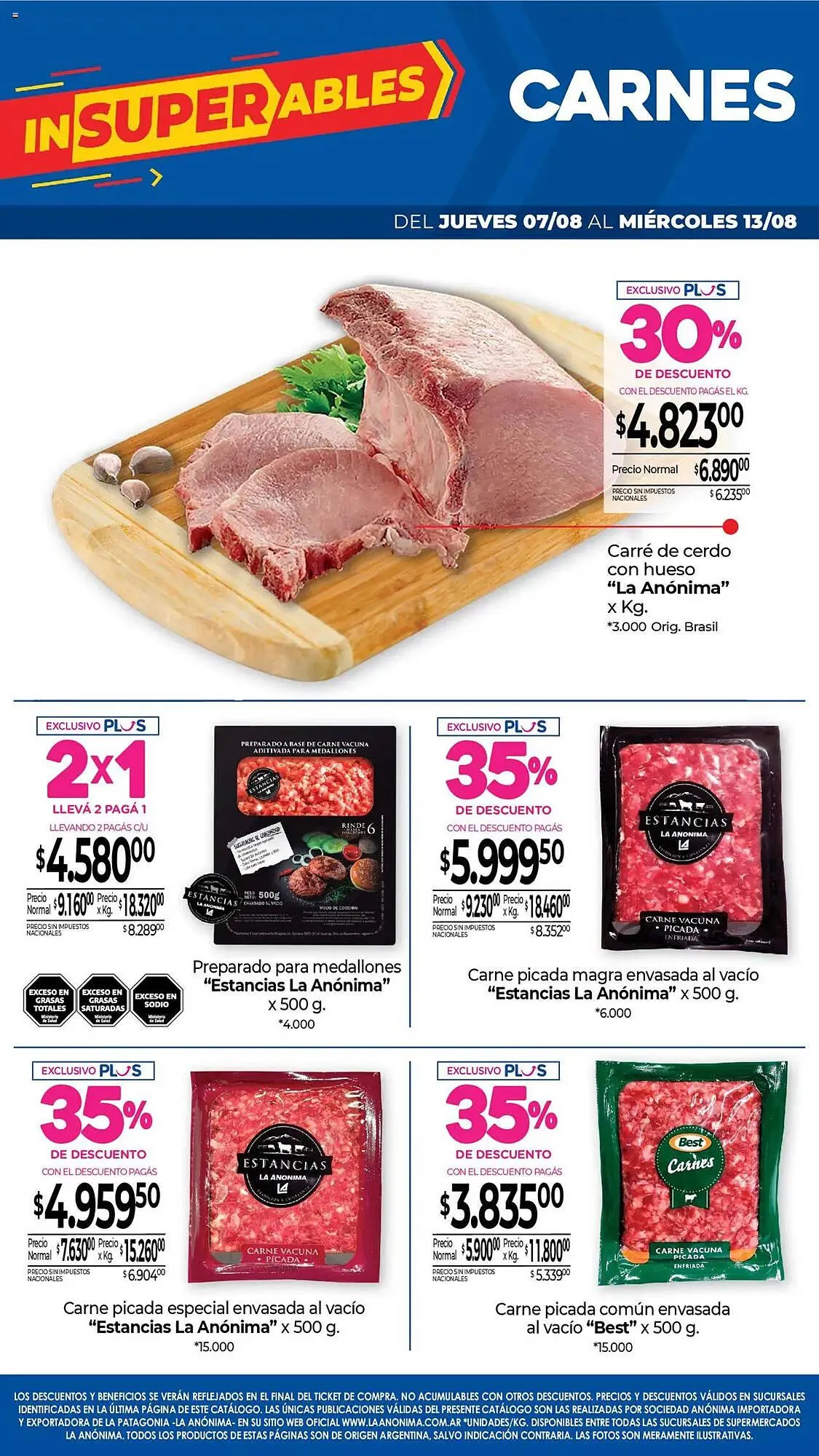 Ofertas de Catálogo La Anonima 7 de agosto al 13 de agosto 2025 - Página 3 del catálogo