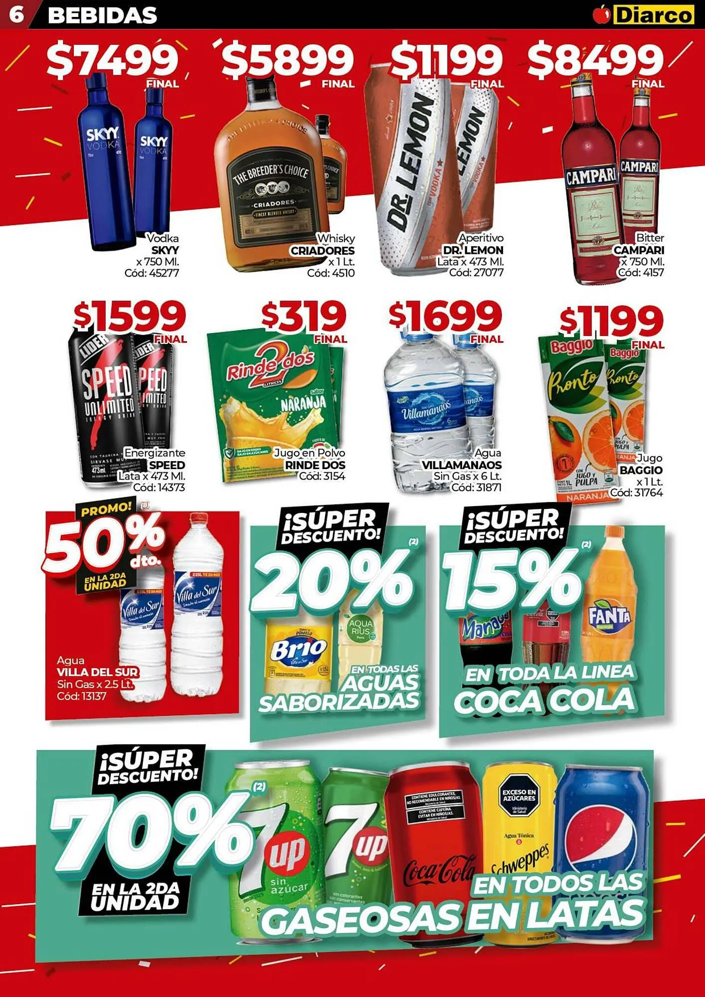 Ofertas de Catálogo Diarco 31 de marzo al 4 de abril 2025 - Página 6 del catálogo