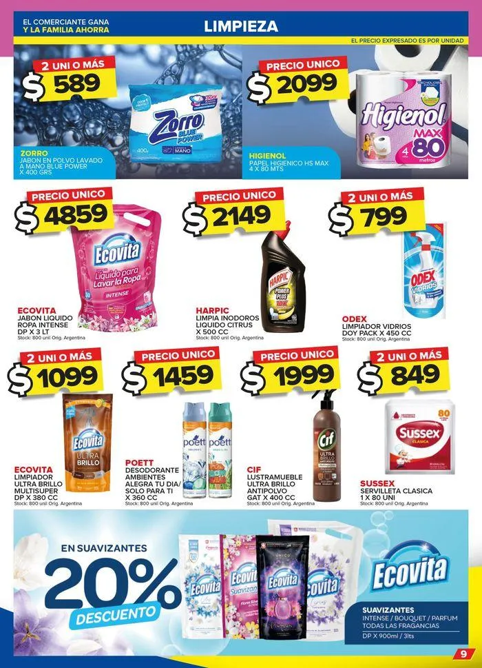 Ofertas de OFERTAS SEMANALES 19 de agosto al 25 de agosto 2024 - Página 9 del catálogo
