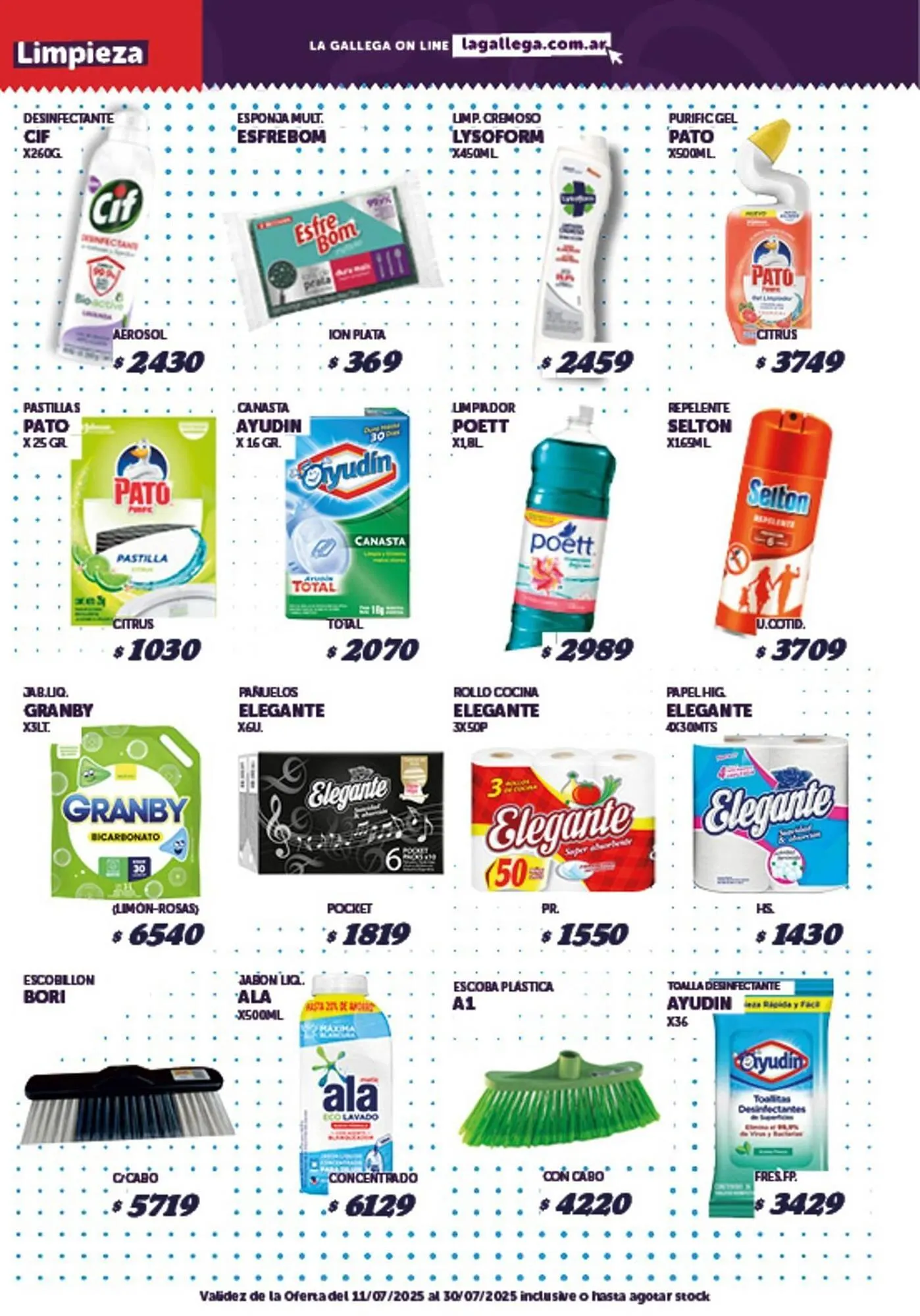 Ofertas de Catálogo La Gallega Supermercados 21 de julio al 30 de julio 2025 - Página 10 del catálogo