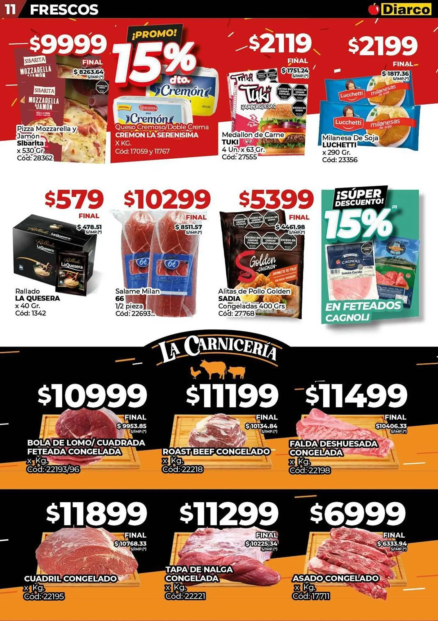 Ofertas de Catálogo Diarco 4 de agosto al 8 de agosto 2025 - Página 11 del catálogo