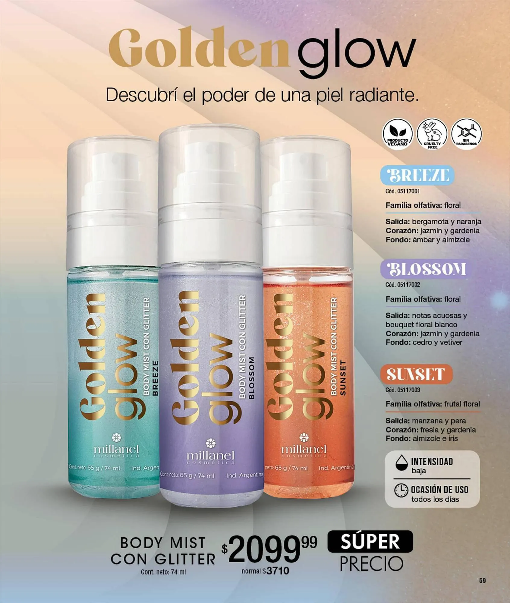 Ofertas de Catálogo Millanel Cosmética 18 de septiembre al 15 de octubre 2023 - Página 59 del catálogo