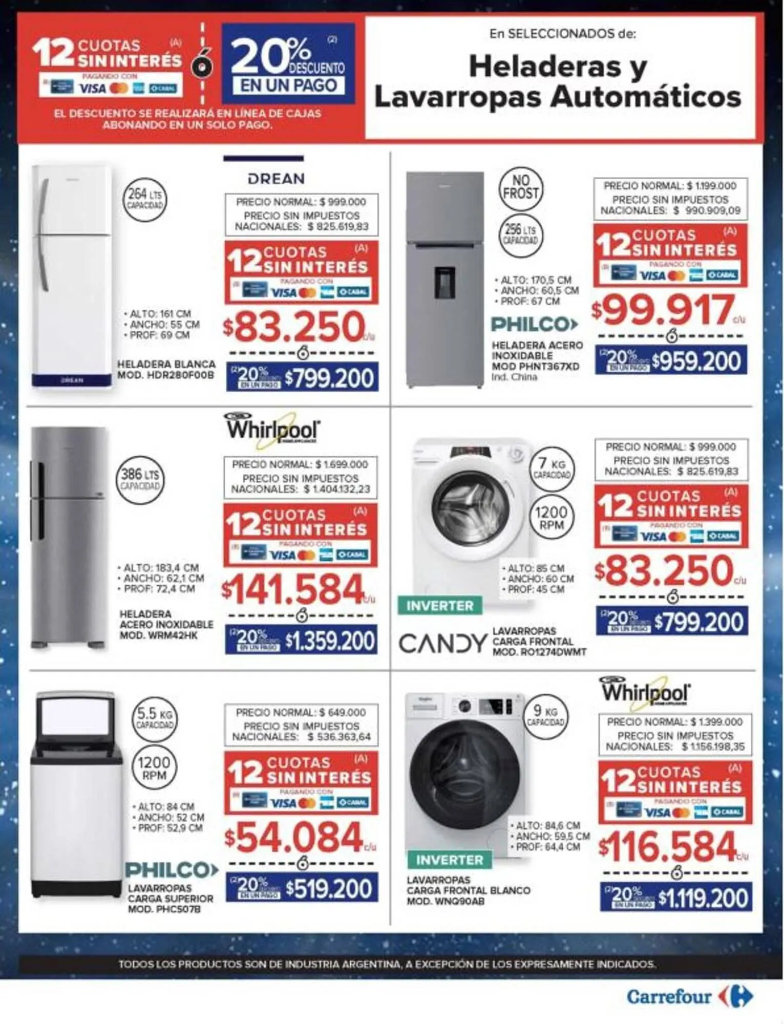 Ofertas de Catálogo Carrefour 26 de agosto al 1 de septiembre 2025 - Página 25 del catálogo