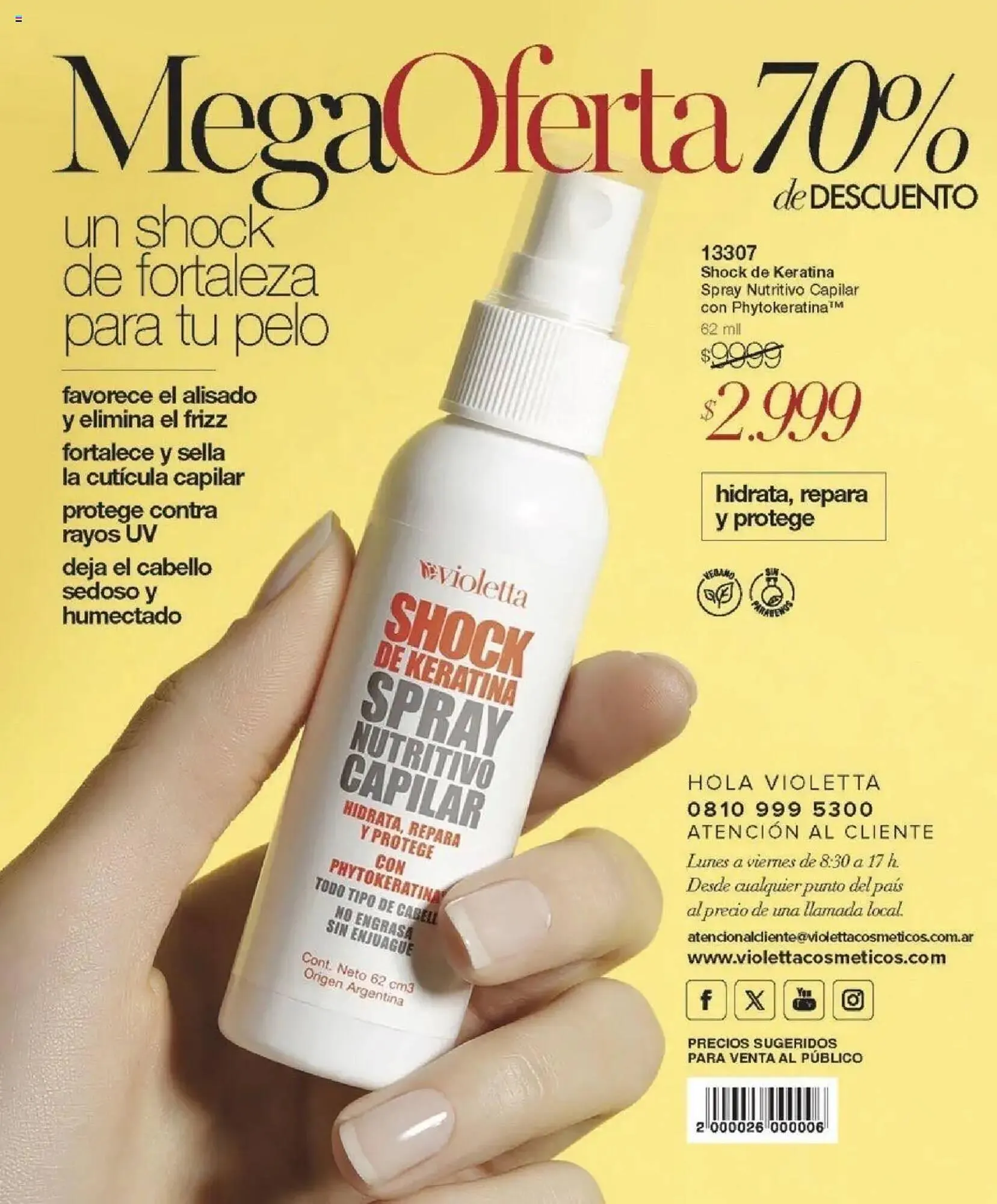 Ofertas de Catálogo Violetta Cosméticos 26 de junio al 17 de agosto 2025 - Página 152 del catálogo