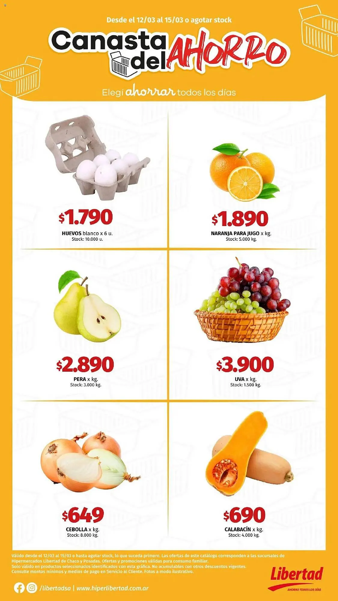 Ofertas de Catálogo Hipermercado Libertad 12 de marzo al 18 de marzo 2026 - Página 3 del catálogo