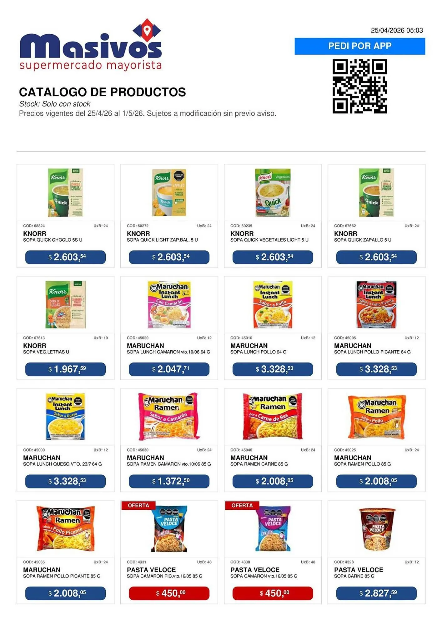 Ofertas de Catálogo Masivos 25 de abril al 1 de mayo 2026 - Página 41 del catálogo