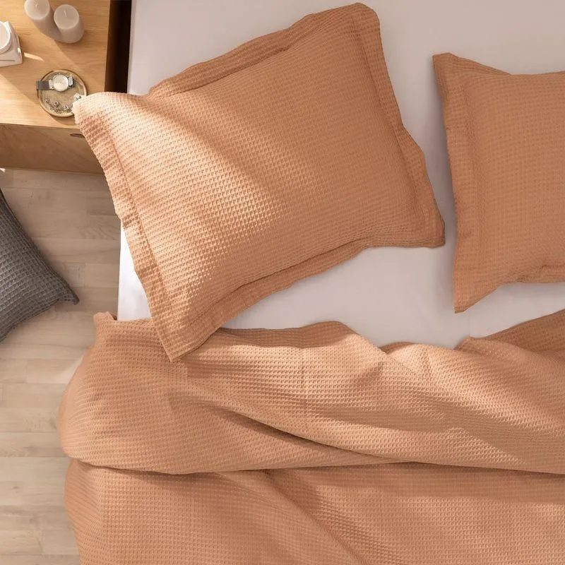 Cubrecama King Size Nido Abeja Grande