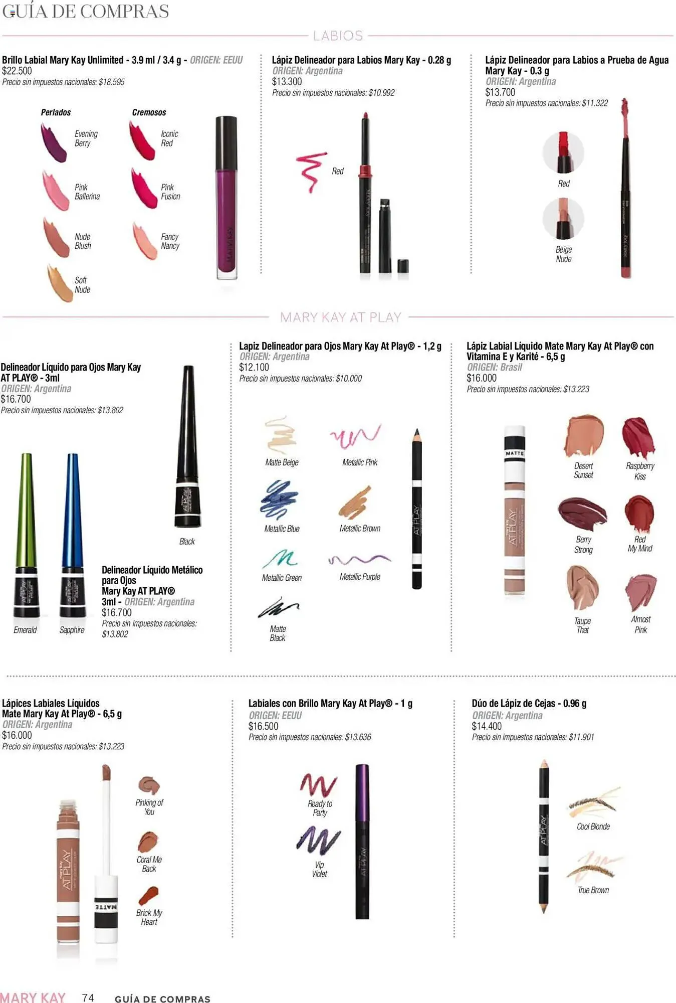 Ofertas de Catálogo Mary Kay 1 de julio al 1 de septiembre 2025 - Página 74 del catálogo
