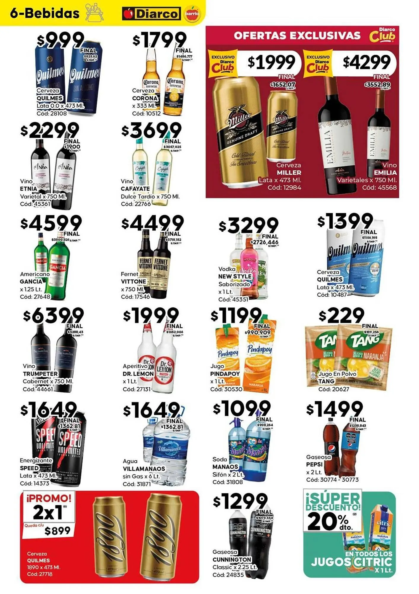 Ofertas de Catálogo Diarco 15 de abril al 18 de abril 2025 - Página 6 del catálogo