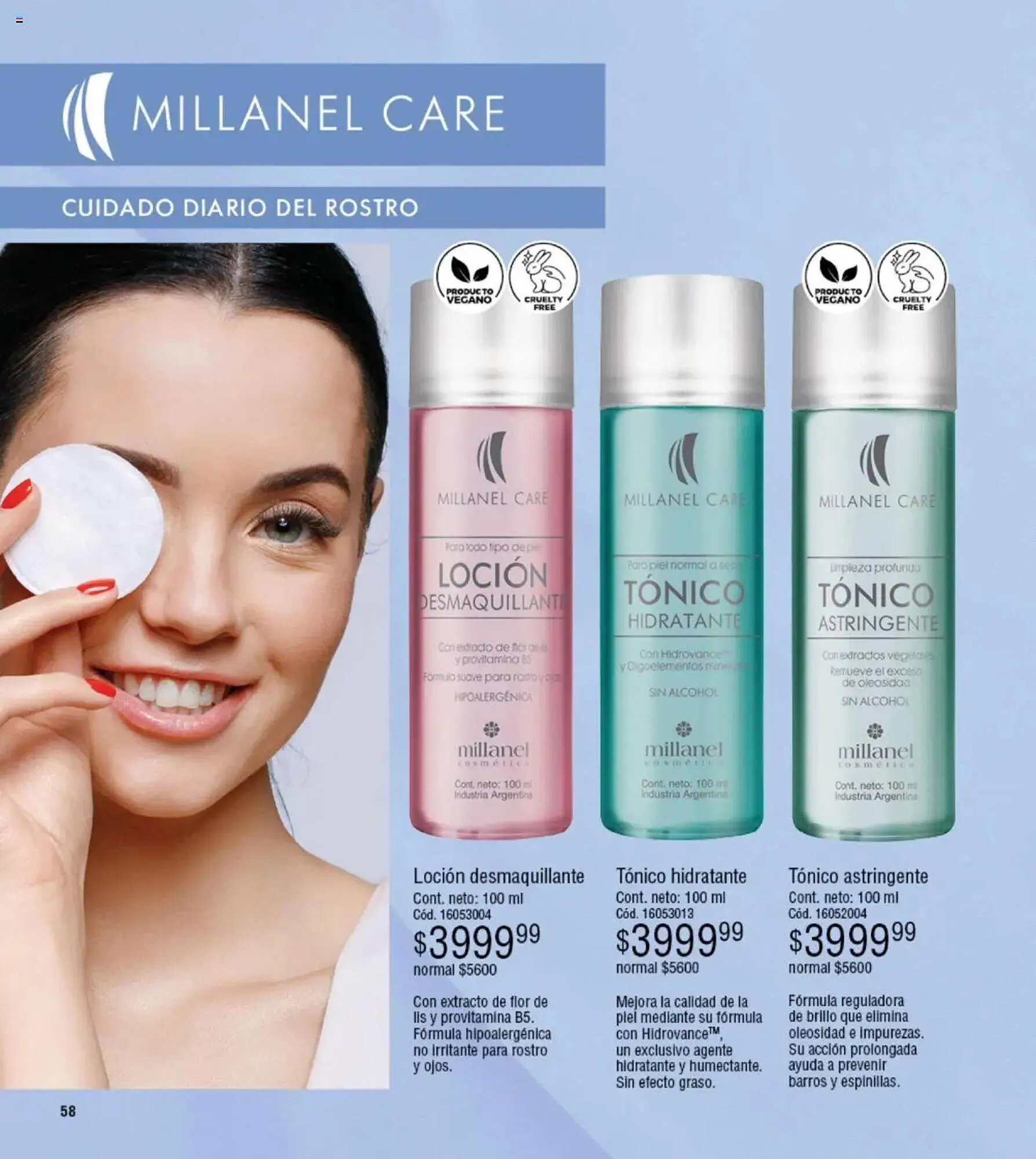 Ofertas de Catálogo Millanel Cosmética 28 de abril al 25 de mayo 2025 - Página 58 del catálogo