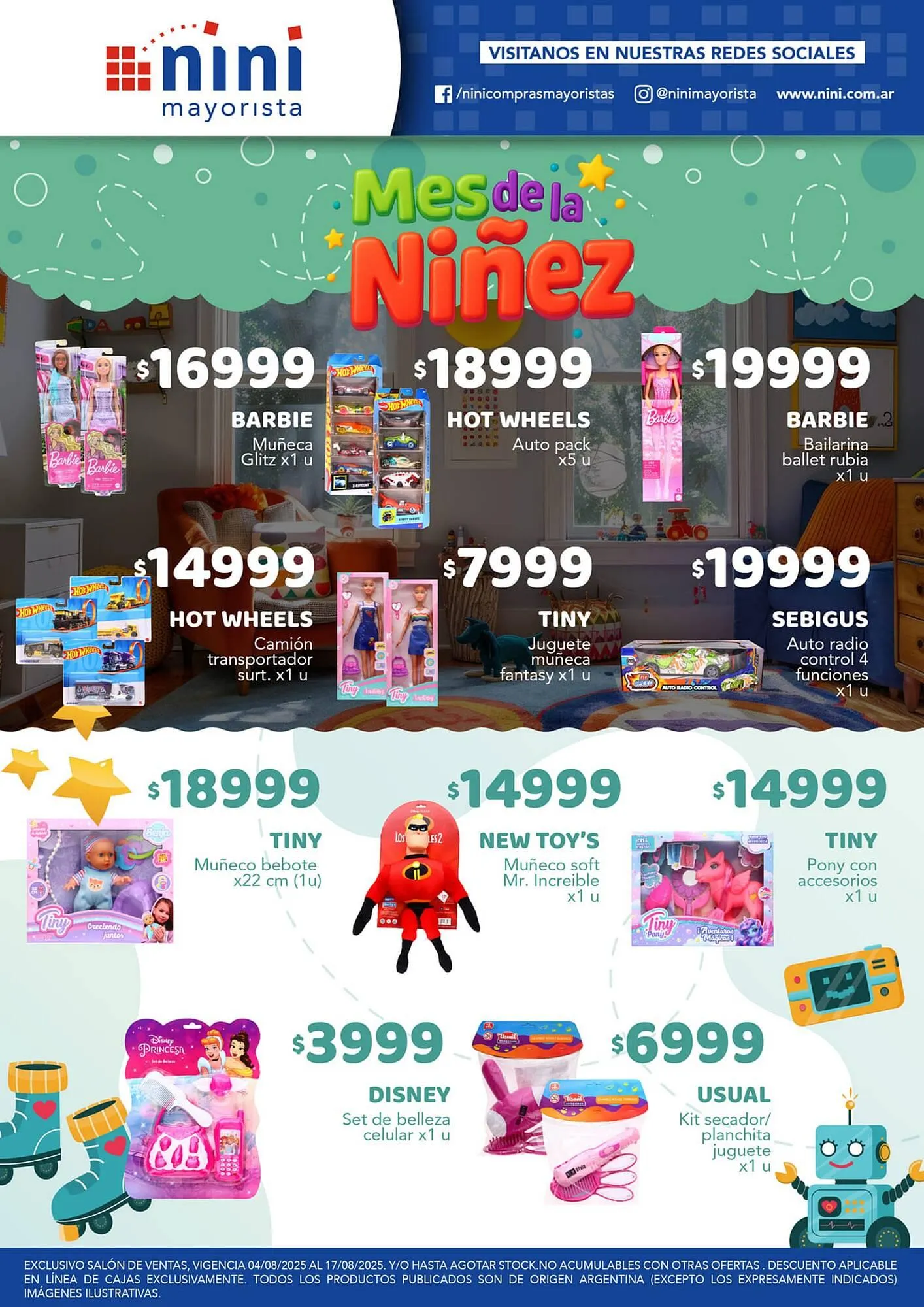 Ofertas de Catálogo Nini Mayorista 4 de agosto al 17 de agosto 2025 - Página 2 del catálogo