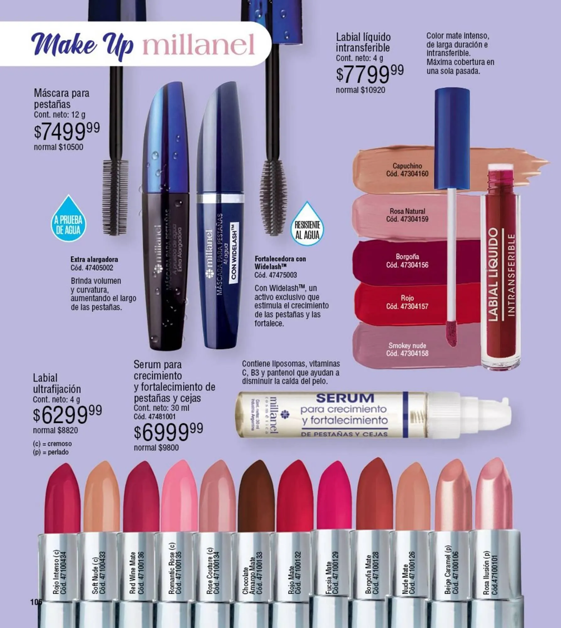 Ofertas de Catálogo Millanel Cosmética 27 de febrero al 31 de marzo 2025 - Página 106 del catálogo