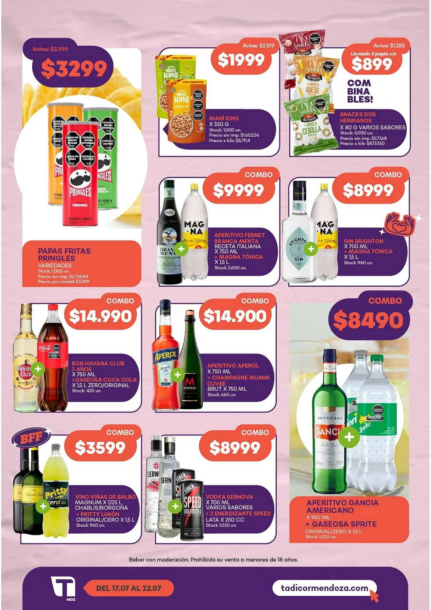 Ofertas de Catálogo Supermercados Tadicor 17 de julio al 22 de julio 2025 - Página 12 del catálogo