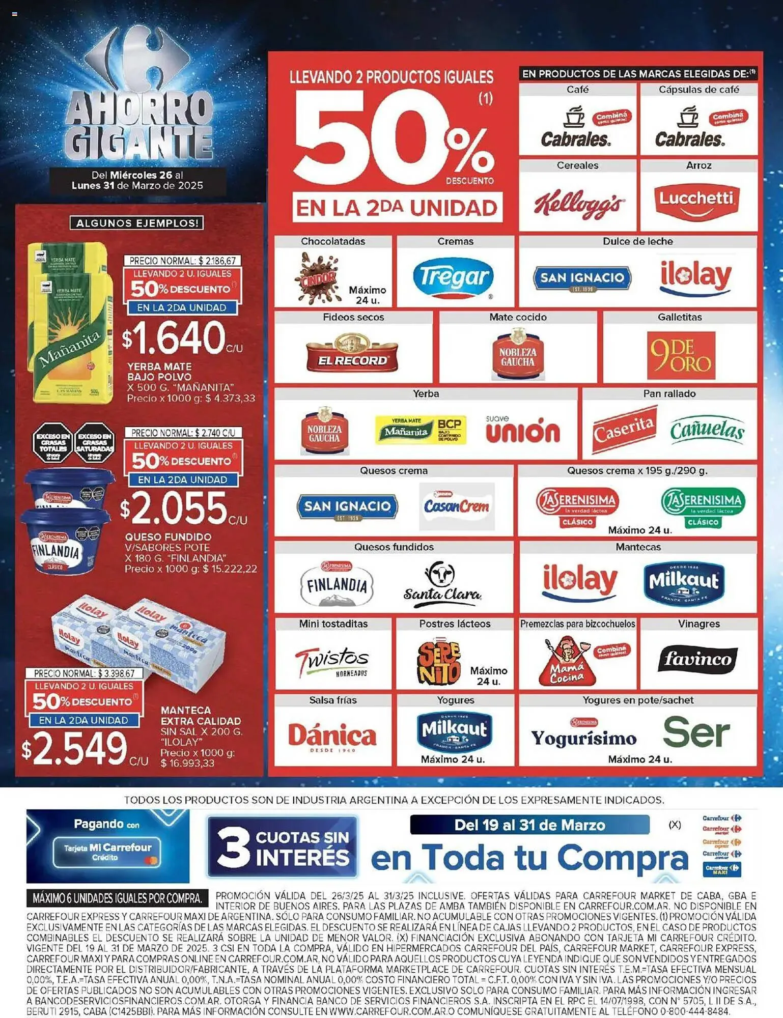 Ofertas de Catálogo Carrefour Market 26 de marzo al 31 de marzo 2025 - Página 4 del catálogo