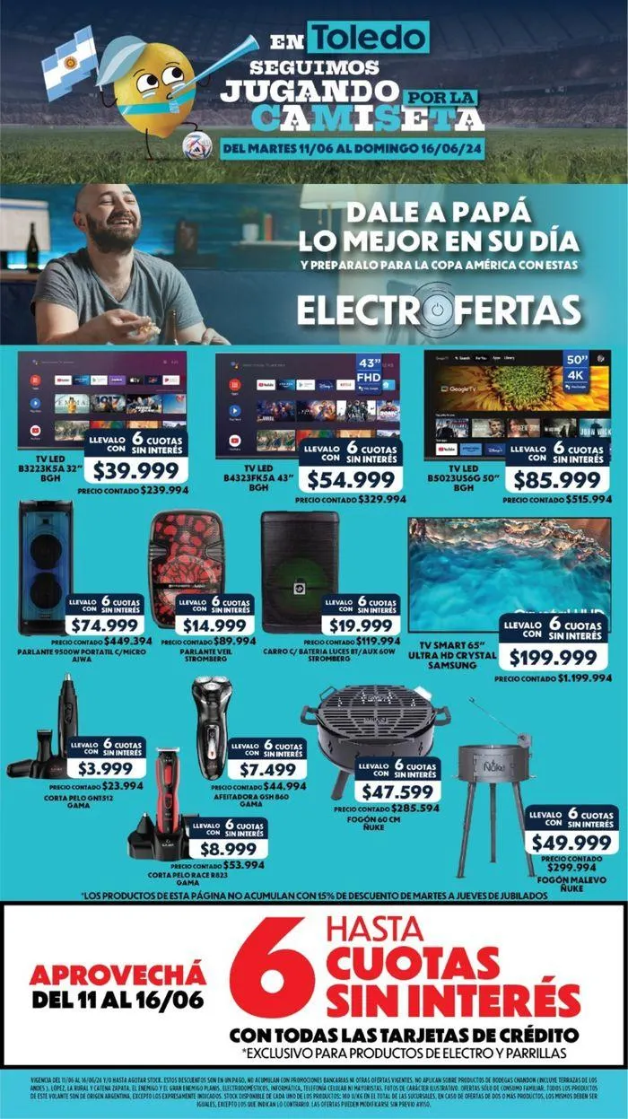 Ofertas de Catálogo Supermercados Toledo 11 de junio al 16 de junio 2024 - Página 9 del catálogo