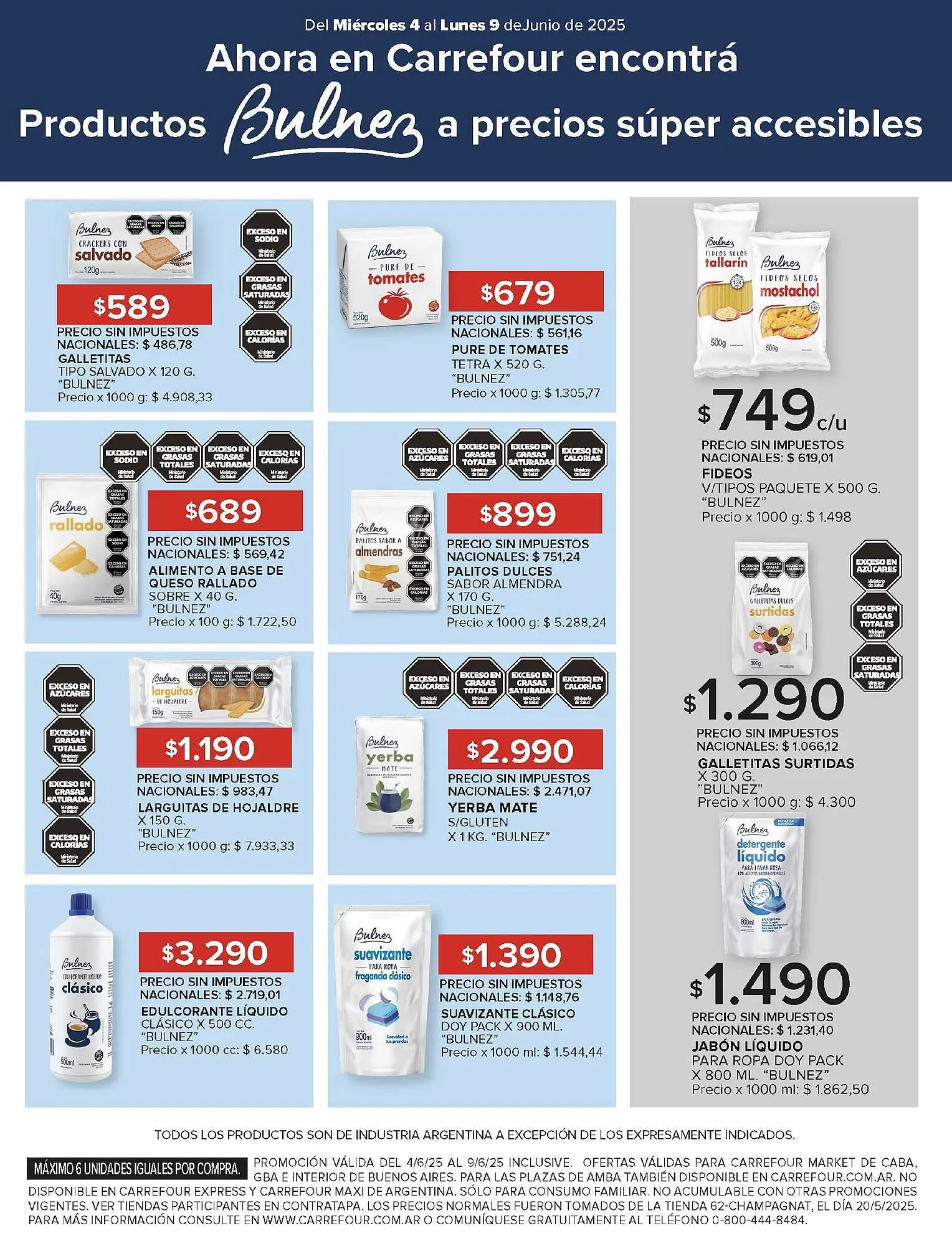 Ofertas de Catálogo Carrefour Market 4 de junio al 9 de junio 2025 - Página 9 del catálogo