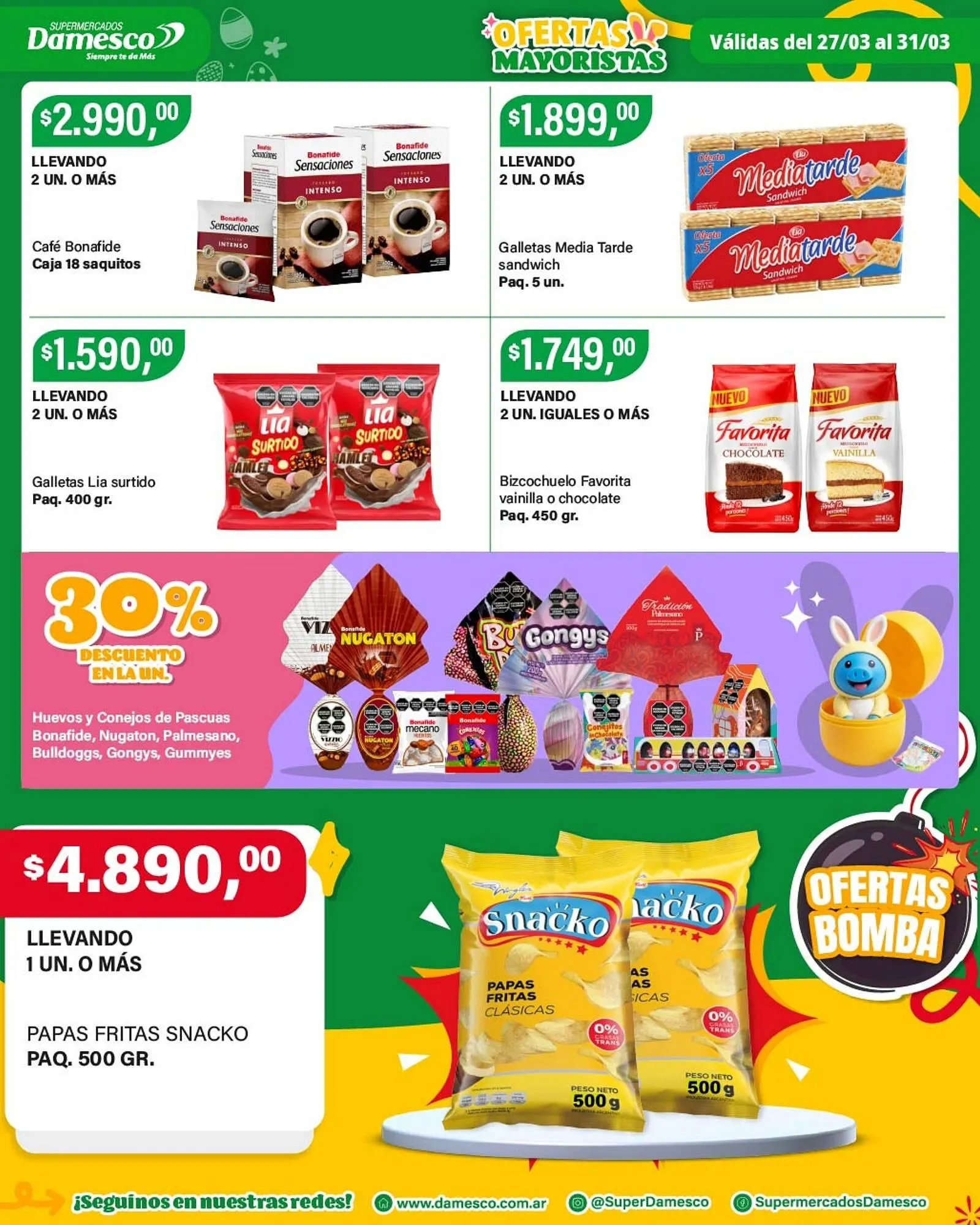 Ofertas de Catálogo Supermercados Damesco 27 de marzo al 31 de marzo 2026 - Página 6 del catálogo