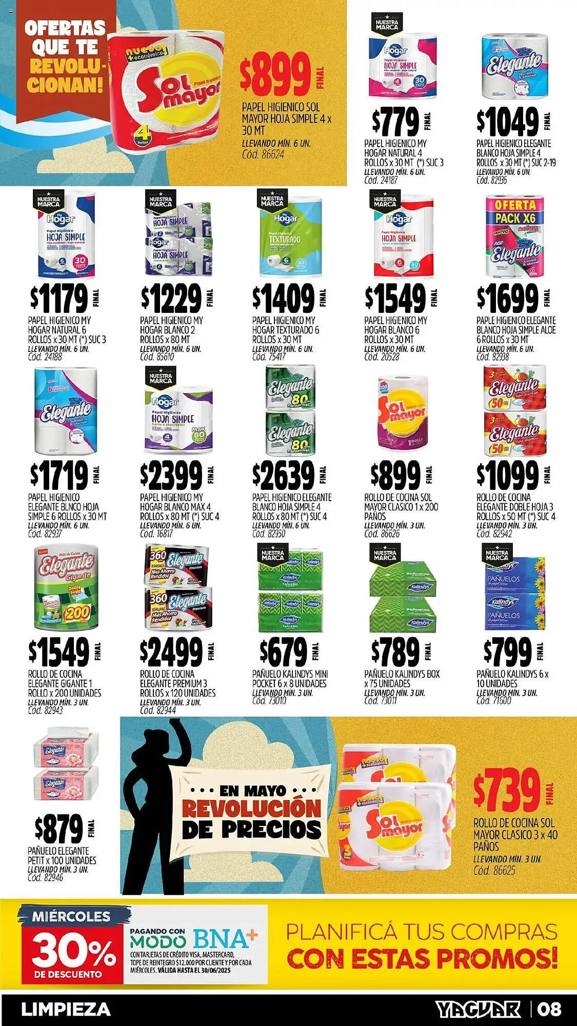 Ofertas de Catálogo Supermercados Yaguar 19 de mayo al 26 de mayo 2025 - Página 39 del catálogo