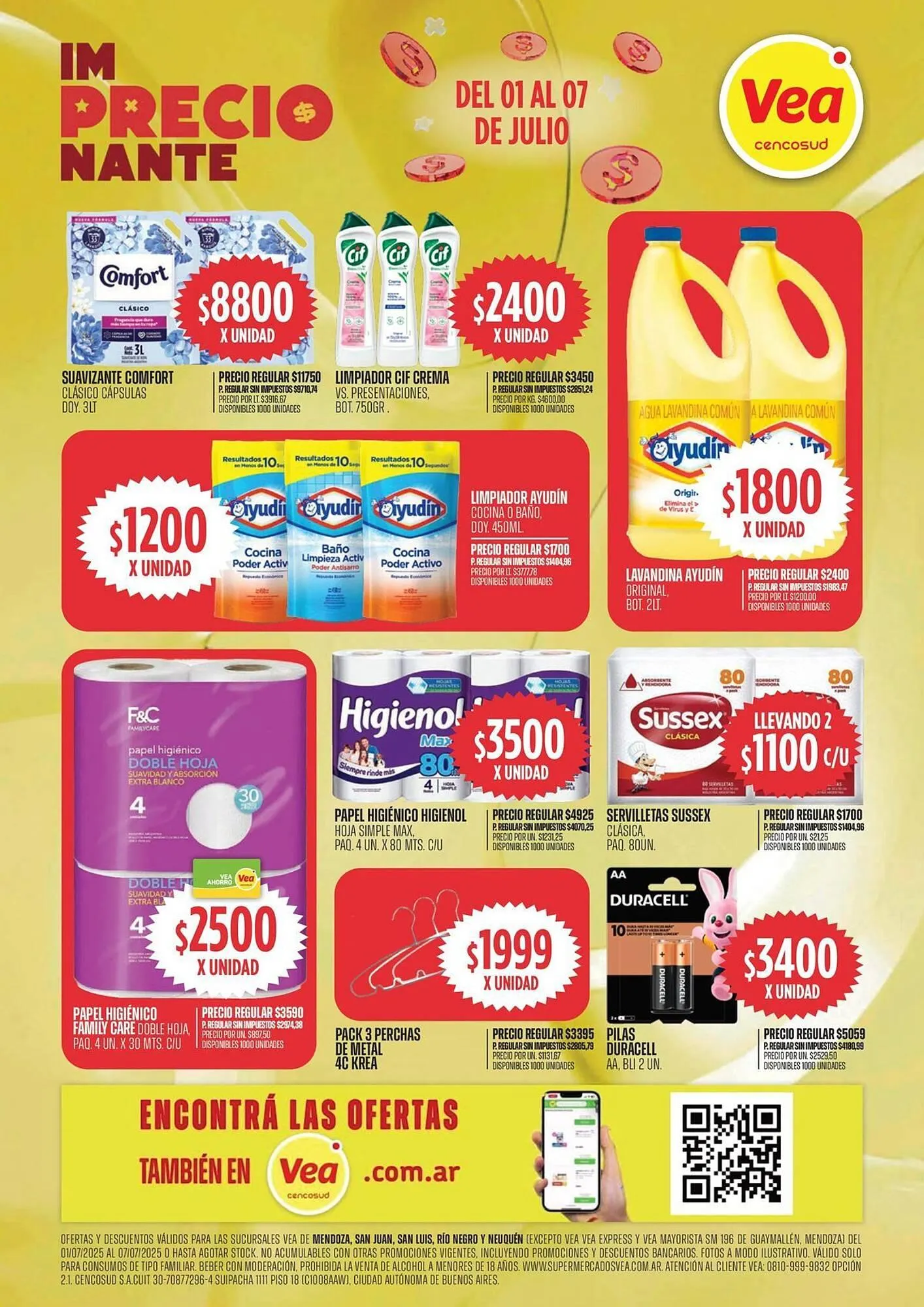 Ofertas de Catálogo Supermercados Vea 1 de julio al 7 de julio 2025 - Página 8 del catálogo