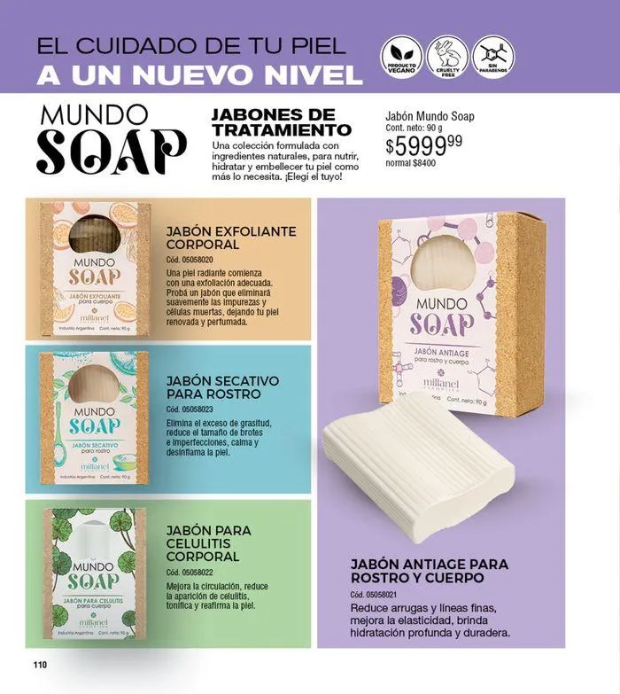 Ofertas de Catálogo Millanel Cosmética C10 26 de agosto al 22 de septiembre 2024 - Página 134 del catálogo