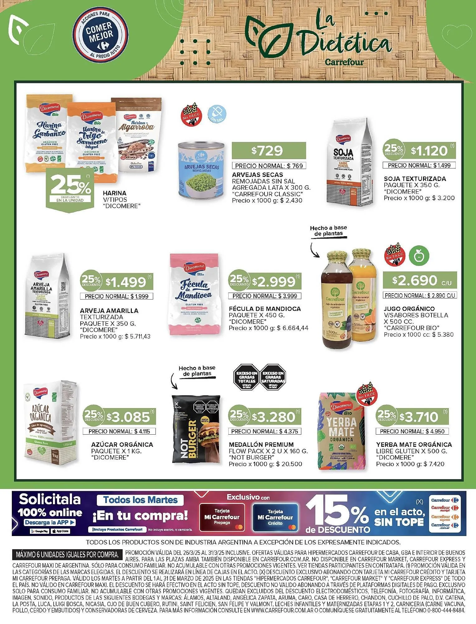 Ofertas de Catálogo Carrefour 26 de marzo al 31 de marzo 2025 - Página 14 del catálogo