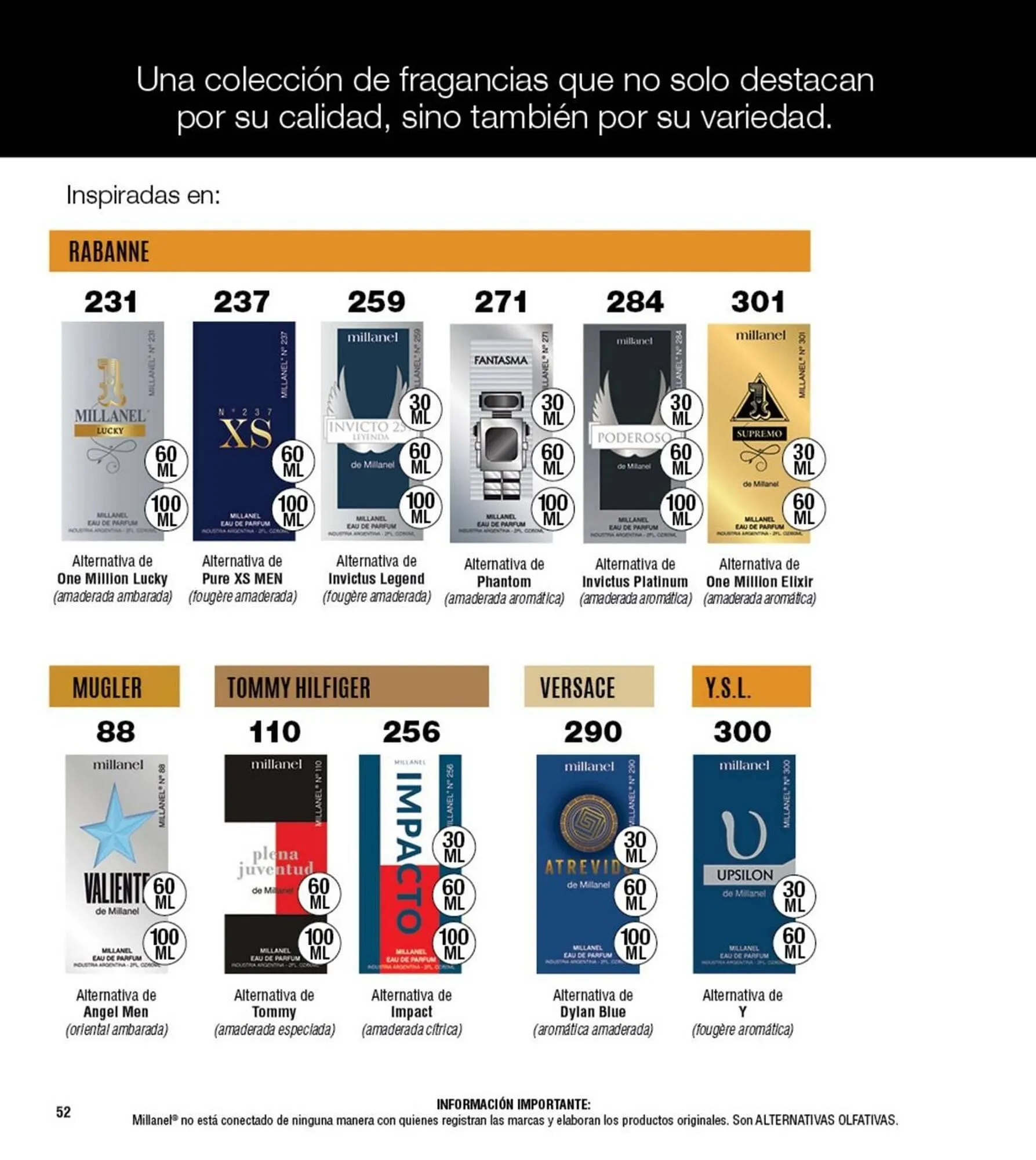 Ofertas de Catálogo Millanel Cosmética 27 de febrero al 31 de marzo 2025 - Página 52 del catálogo