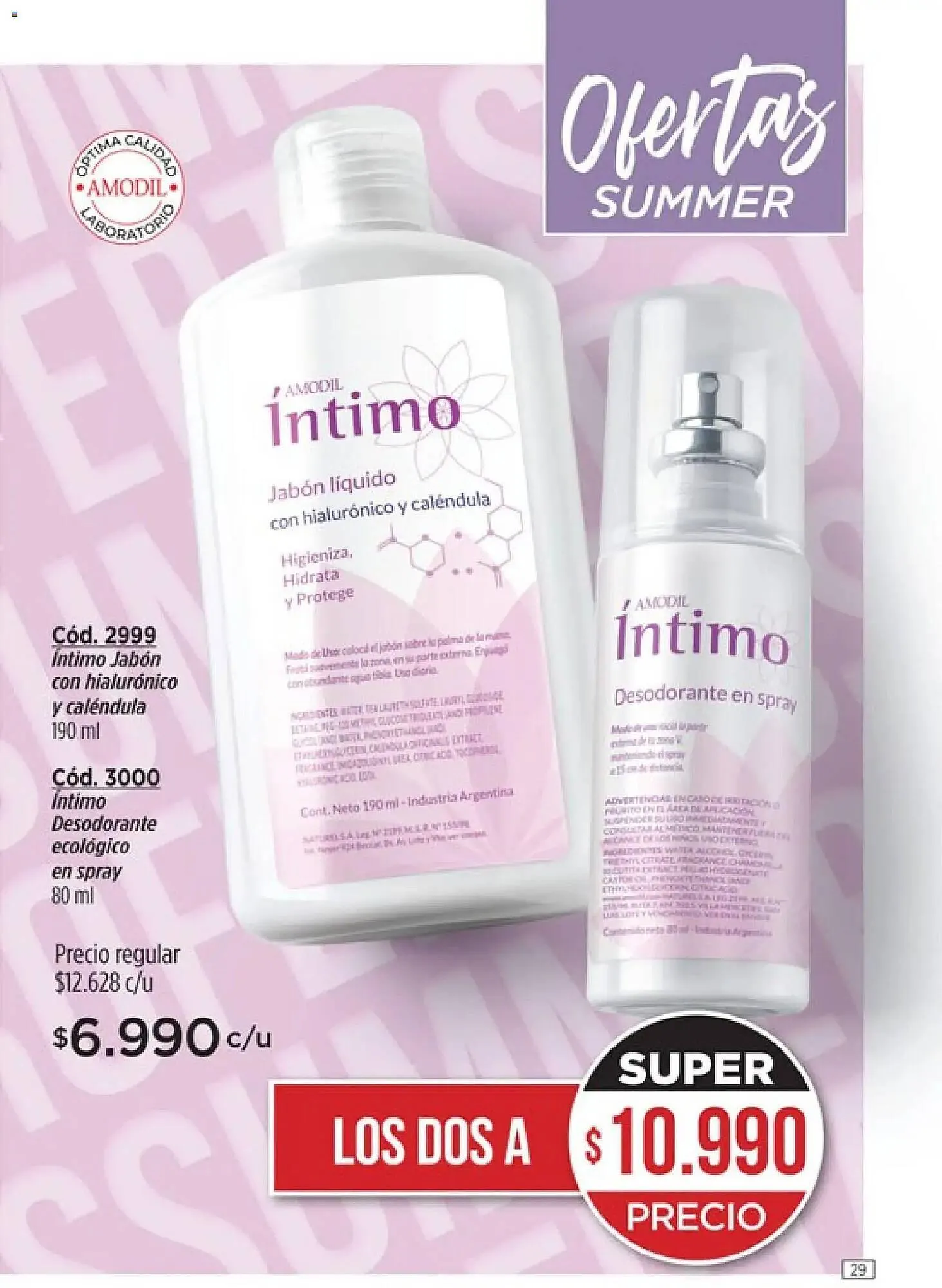 Ofertas de Catálogo Amodil 1 de enero al 1 de febrero 2026 - Página 29 del catálogo