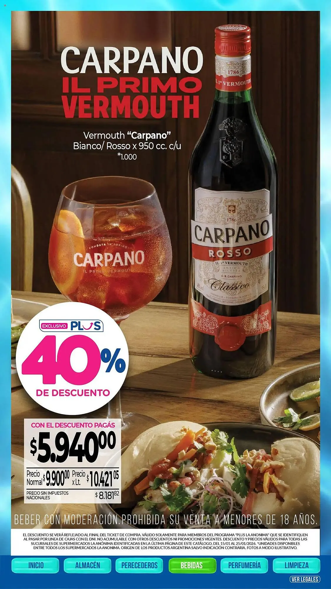 Ofertas de Catálogo La Anonima 15 de enero al 26 de enero 2026 - Página 31 del catálogo