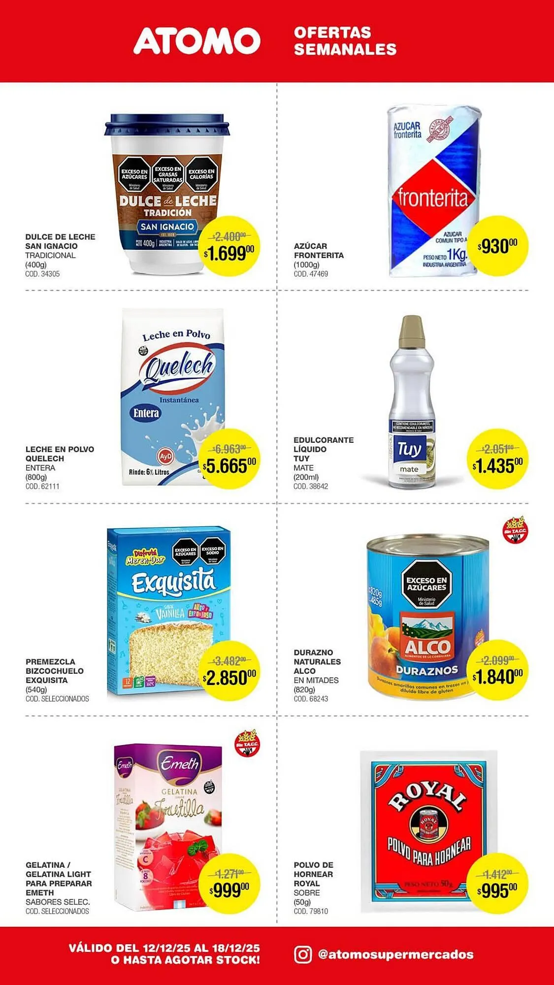 Ofertas de Catálogo Atomo Conviene 12 de diciembre al 18 de diciembre 2025 - Página 7 del catálogo