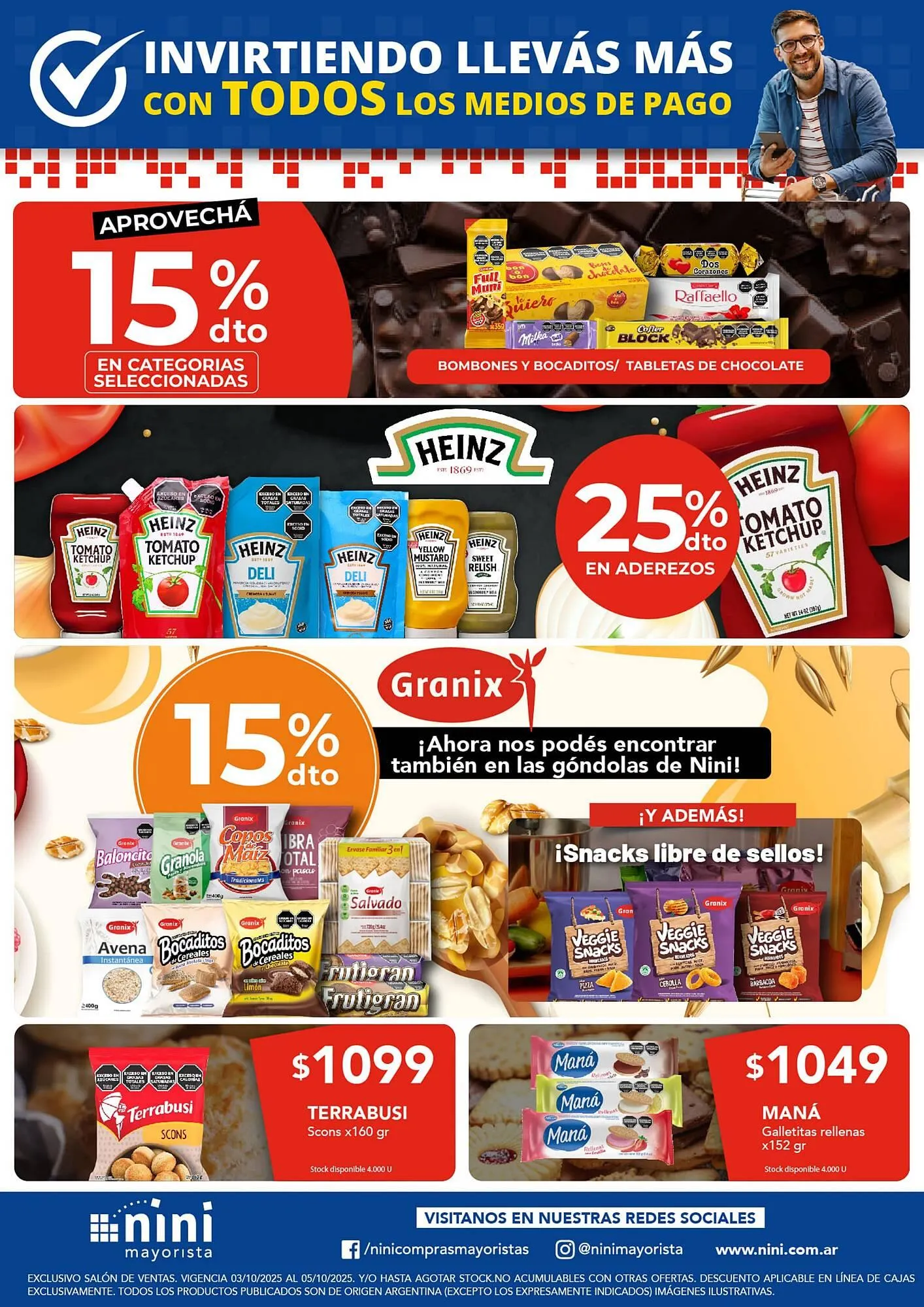 Ofertas de Catálogo Nini Mayorista 3 de octubre al 5 de octubre 2025 - Página 3 del catálogo