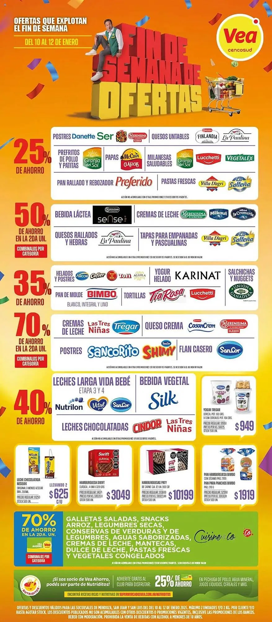 Ofertas de Catálogo Supermercados Vea 10 de enero al 12 de enero 2025 - Página 3 del catálogo