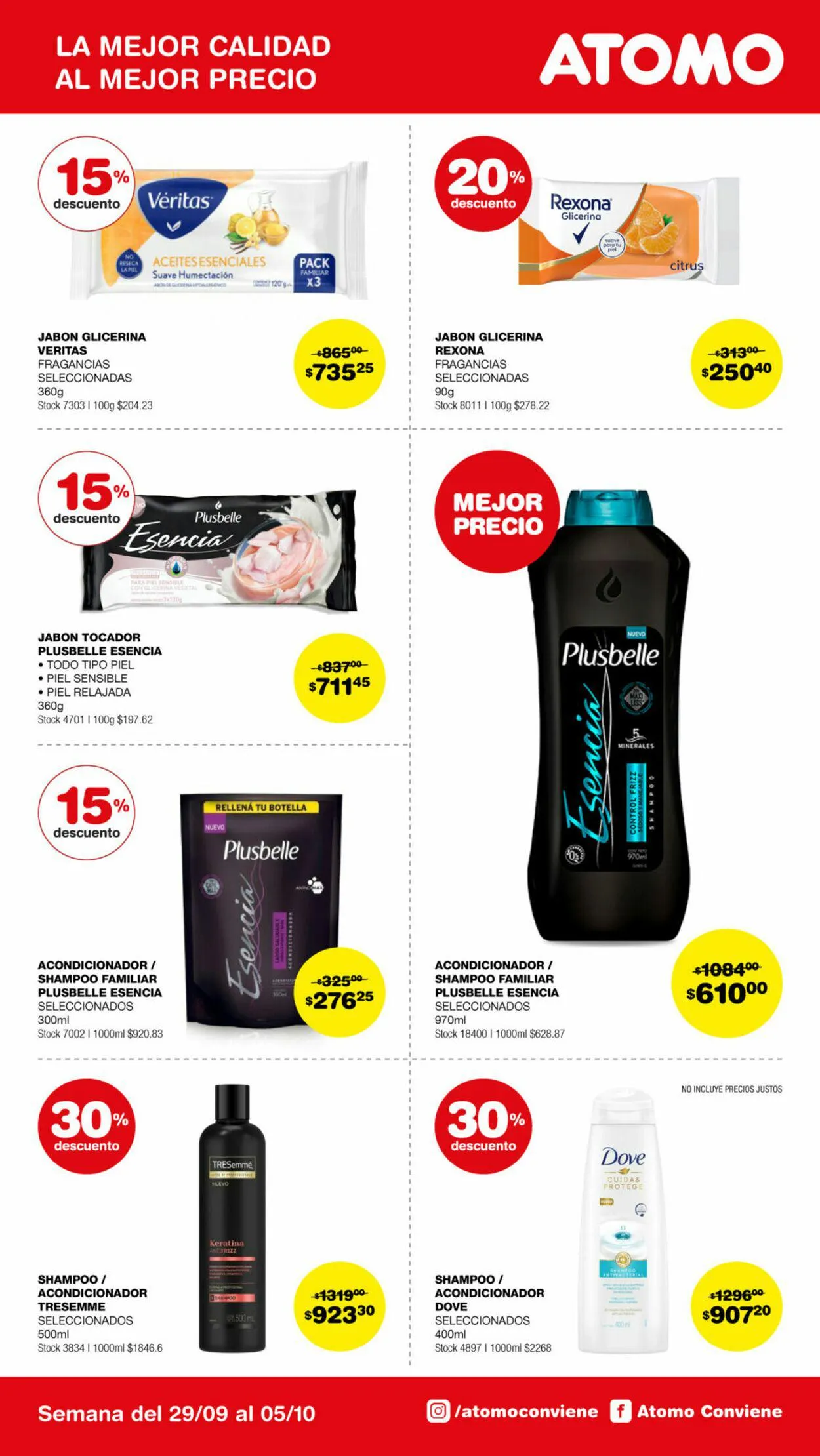 Ofertas de ATOMO Conviene 3 de septiembre al 5 de octubre 2024 - Página 1 del catálogo