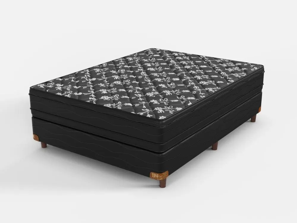 Conjunto Sommier Super Plus Luna Del Sur 80 x 190