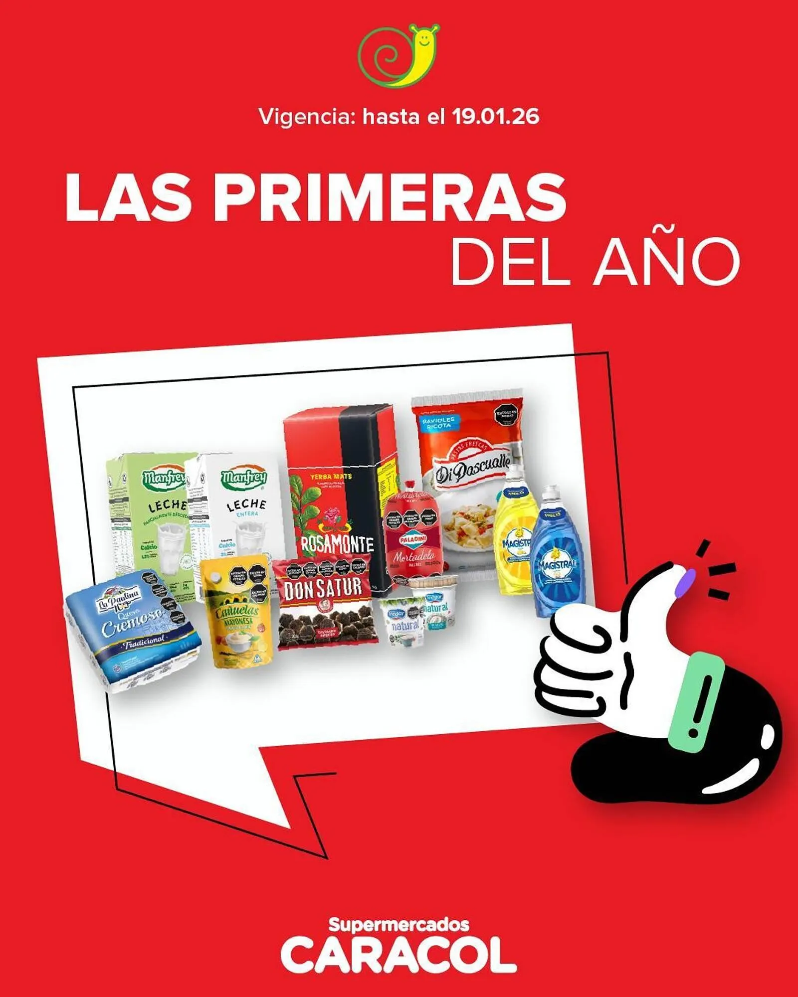 Ofertas de Catálogo Supermercados Caracol 7 de enero al 19 de enero 2026 - Página 1 del catálogo