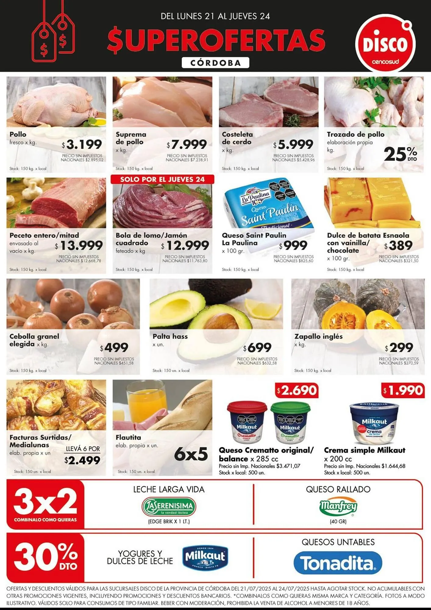 Ofertas de Catálogo Disco 21 de julio al 24 de julio 2025 - Página 1 del catálogo