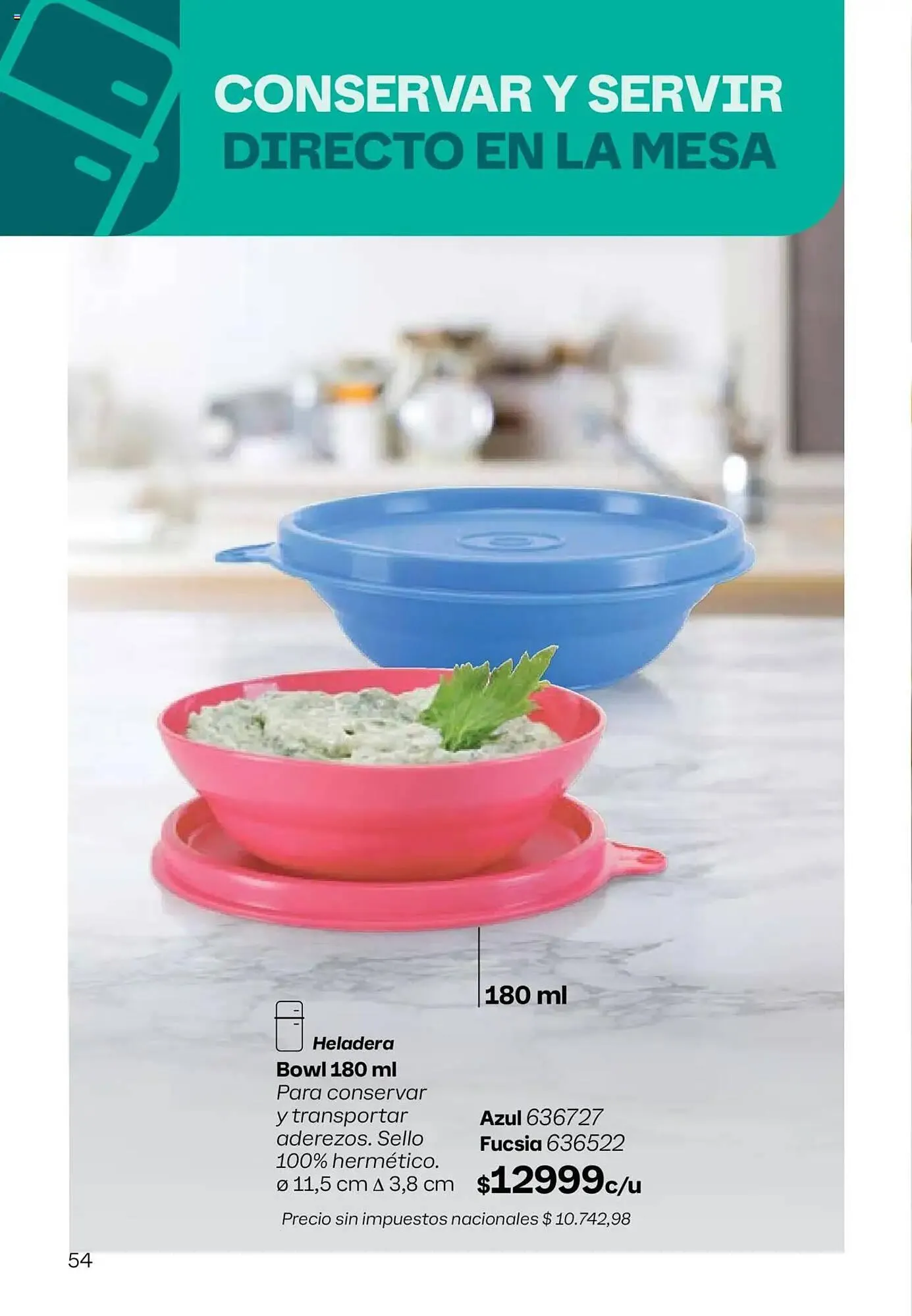 Ofertas de Catálogo Tupperware 11 de agosto al 25 de agosto 2025 - Página 55 del catálogo