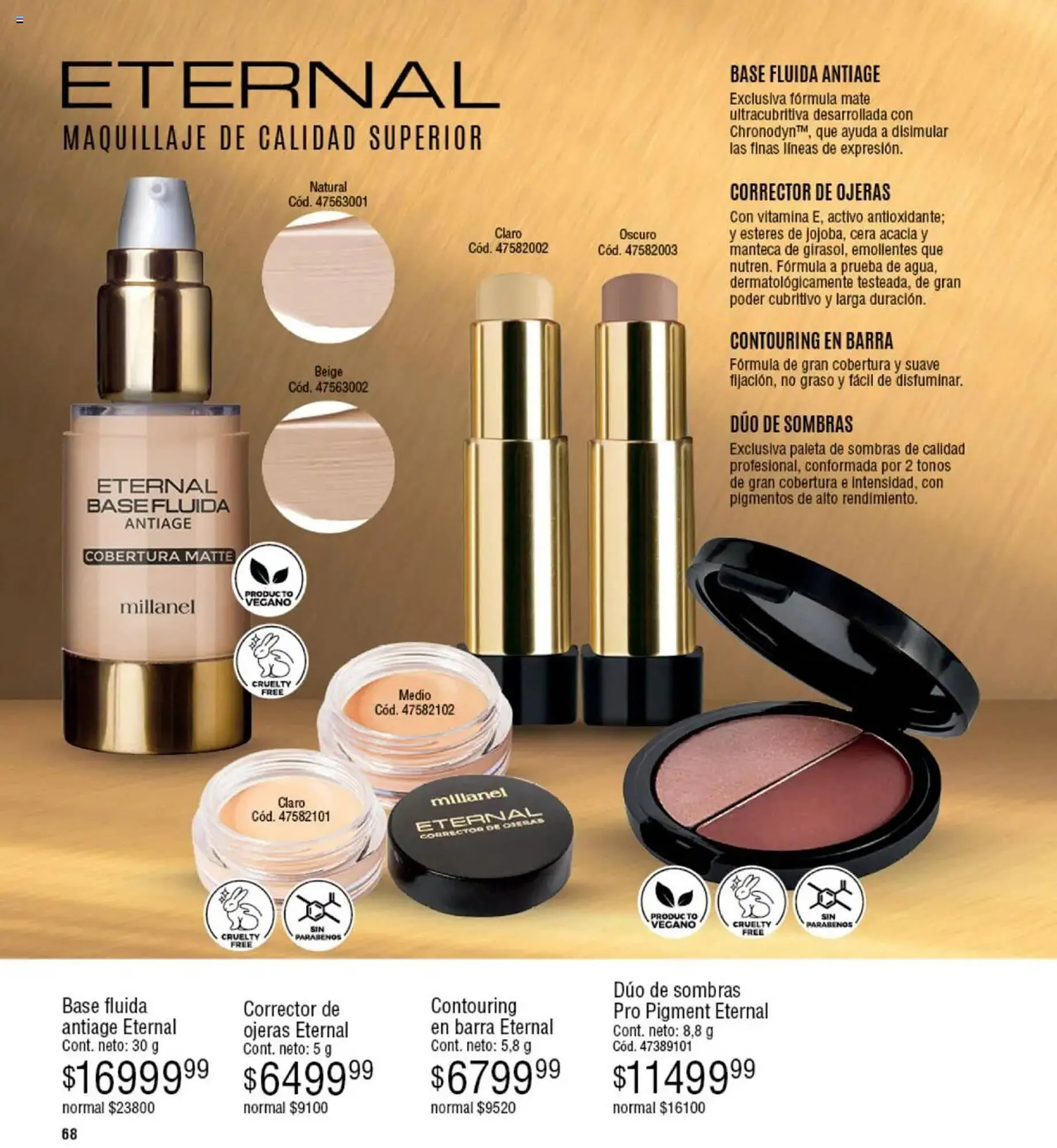 Ofertas de Catálogo Millanel Cosmética 28 de abril al 25 de mayo 2025 - Página 68 del catálogo