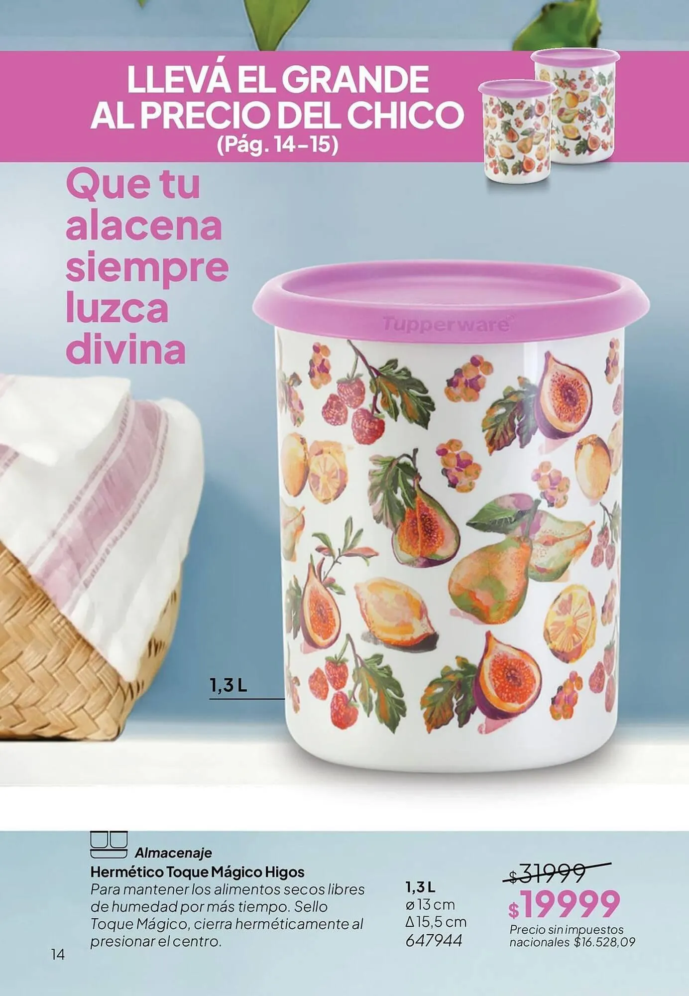 Ofertas de Folleto Tupperware 1 de julio al 31 de julio 2026 - Página 15 del catálogo