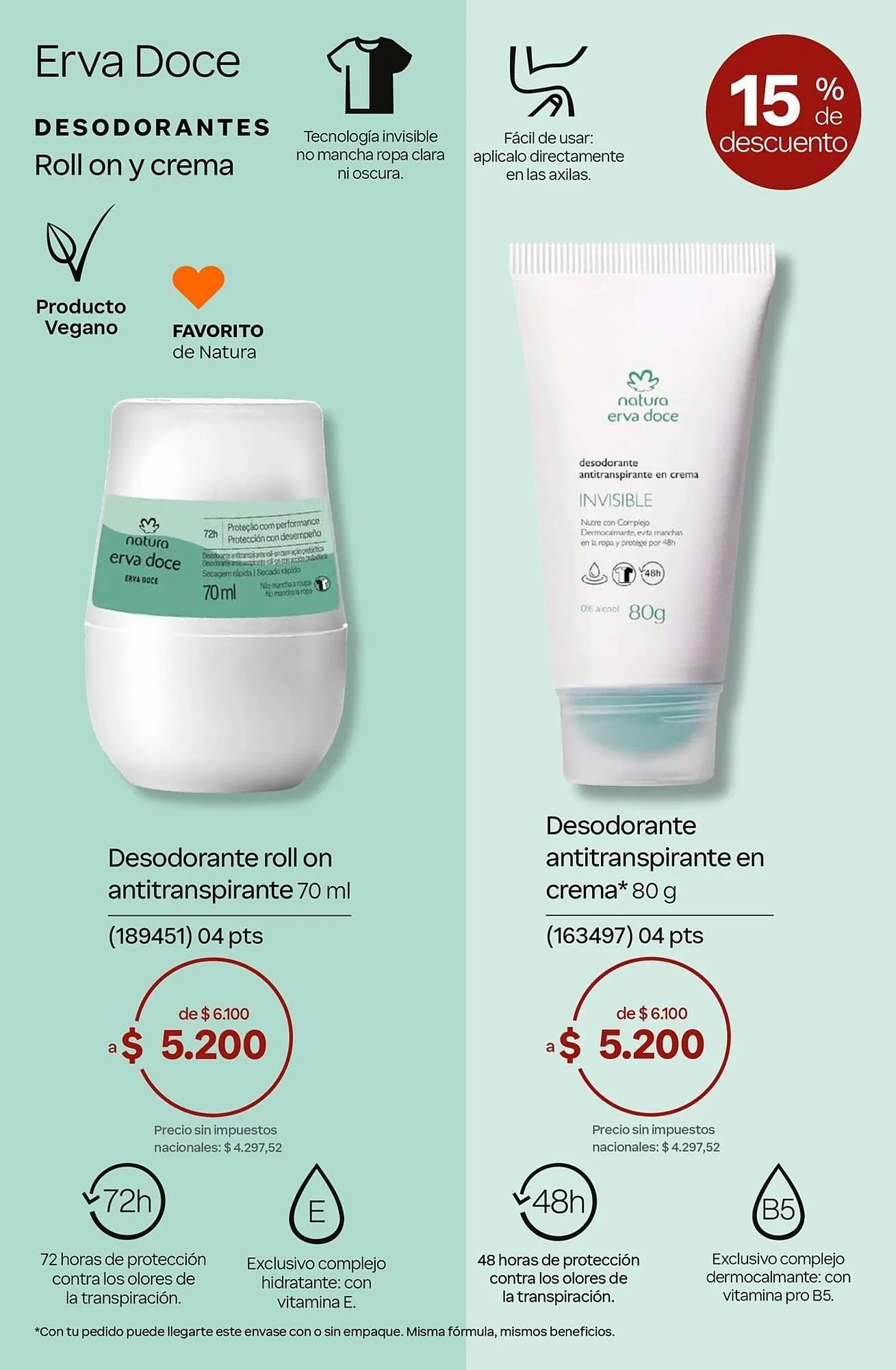 Ofertas de Catálogo Natura 1 de julio al 31 de julio 2026 - Página 210 del catálogo