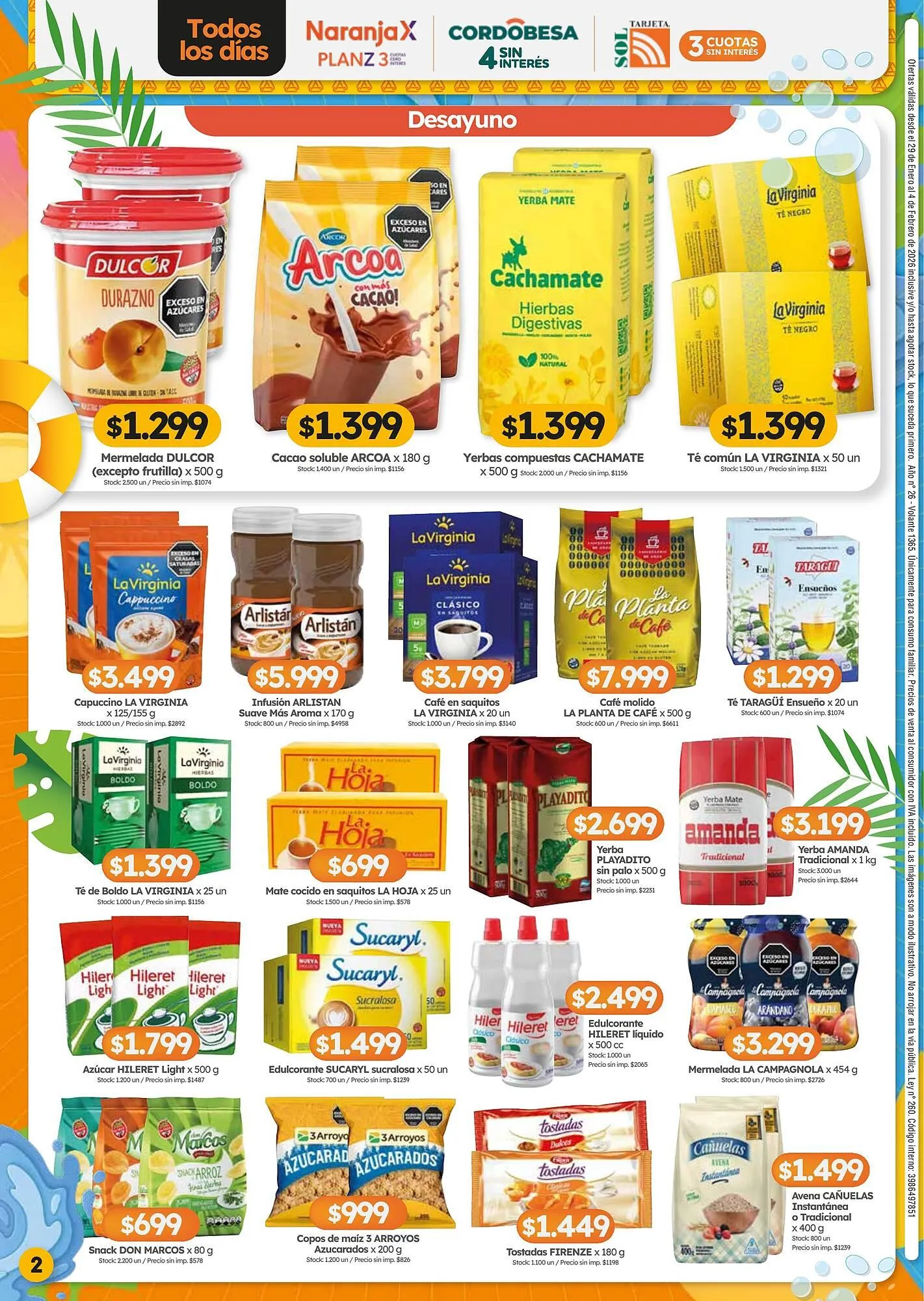 Ofertas de Folleto Cordiez 29 de enero al 4 de febrero 2026 - Página 2 del catálogo