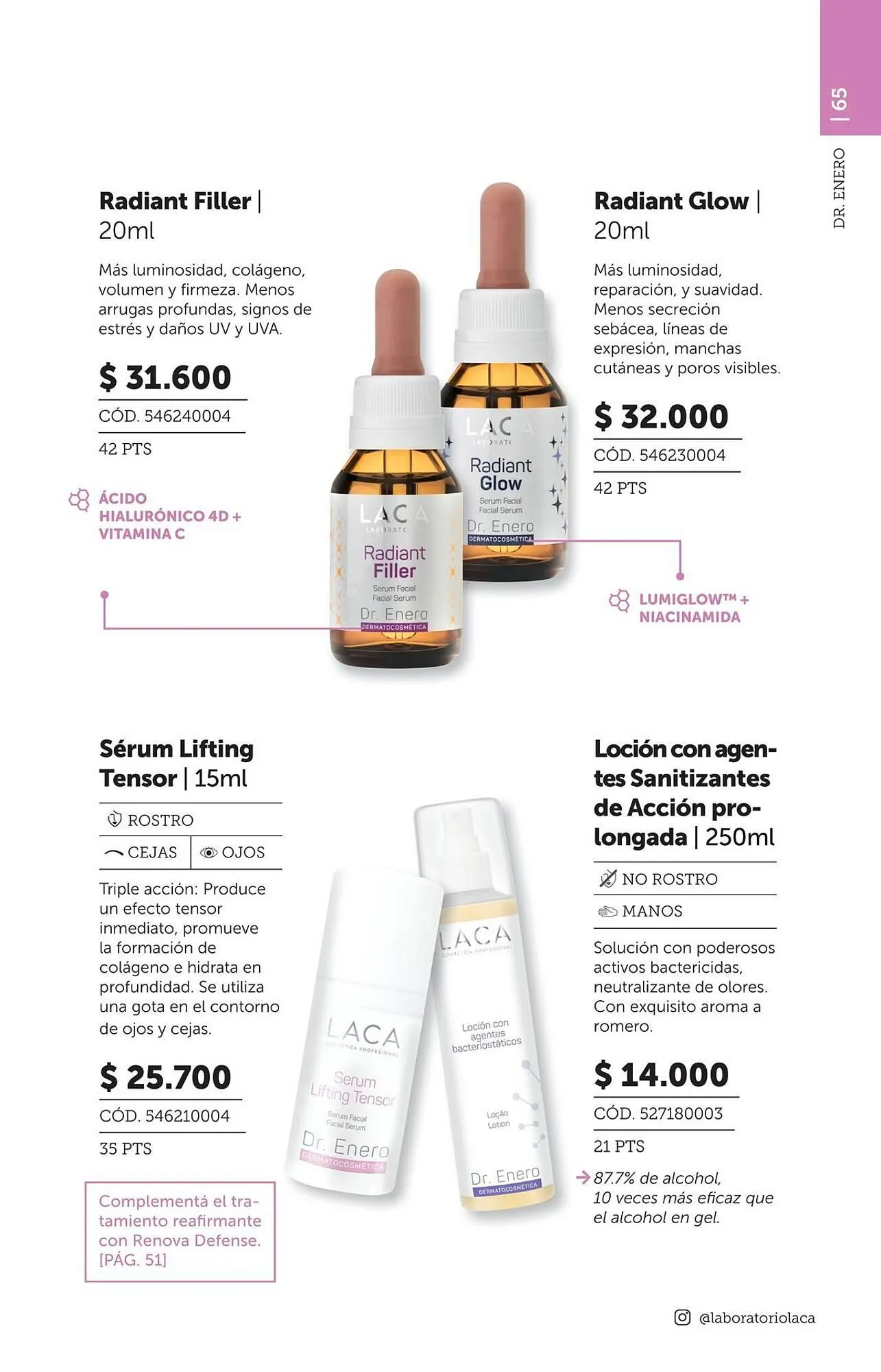 Ofertas de Catálogo Laboratorio LACA 3 de octubre al 31 de enero 2026 - Página 65 del catálogo