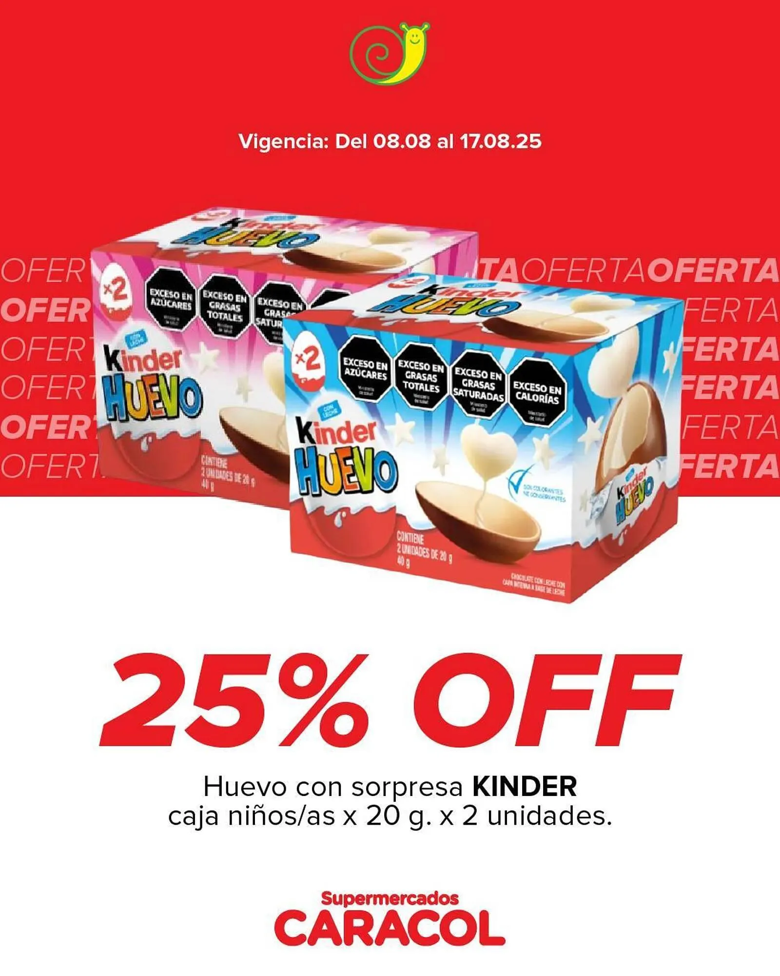 Ofertas de Catálogo Supermercados Caracol 8 de agosto al 17 de agosto 2025 - Página 5 del catálogo