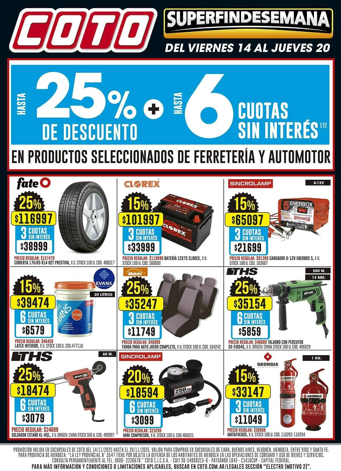 Ofertas de Catálogo Coto 14 de noviembre al 20 de noviembre 2025 - Página 5 del catálogo