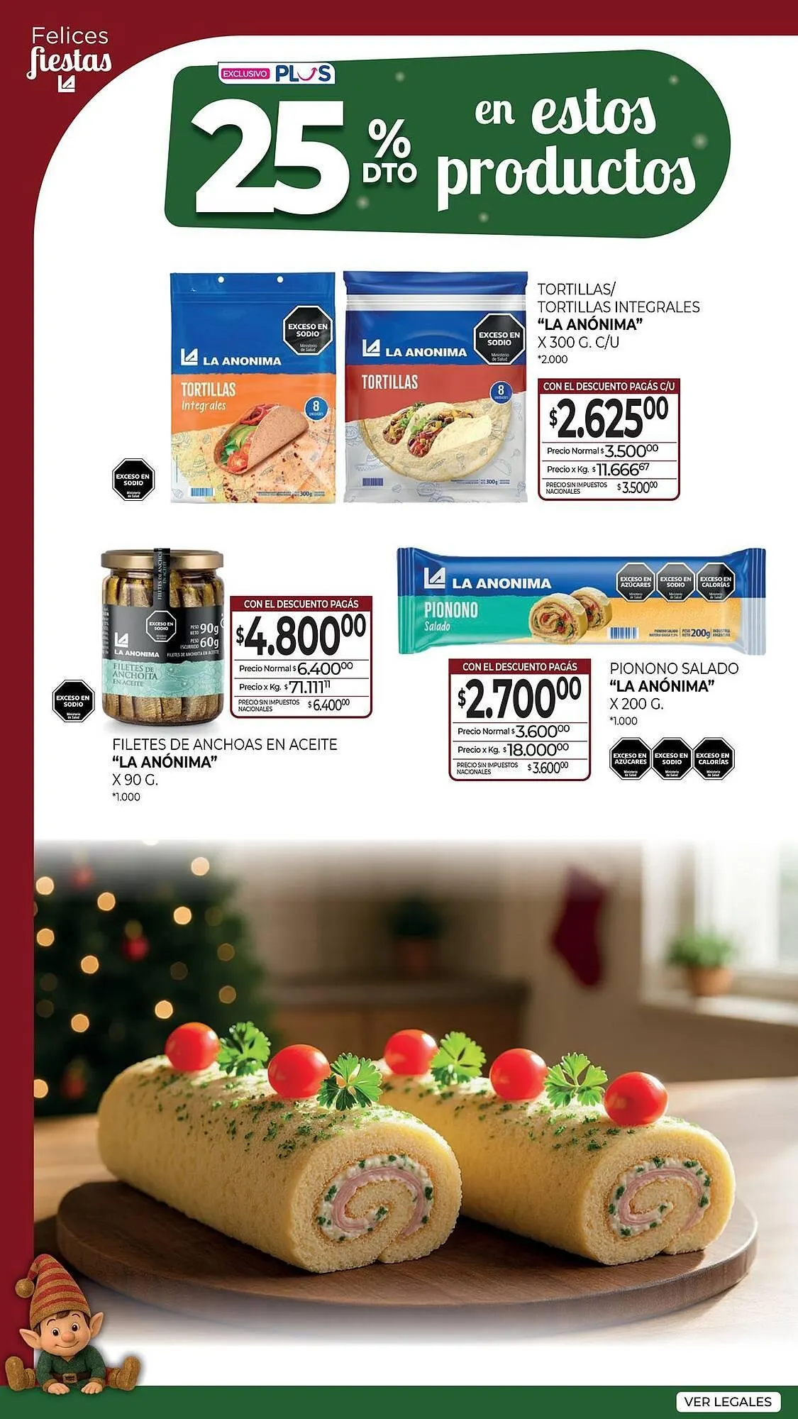 Ofertas de Catálogo La Anonima 18 de diciembre al 25 de diciembre 2025 - Página 14 del catálogo